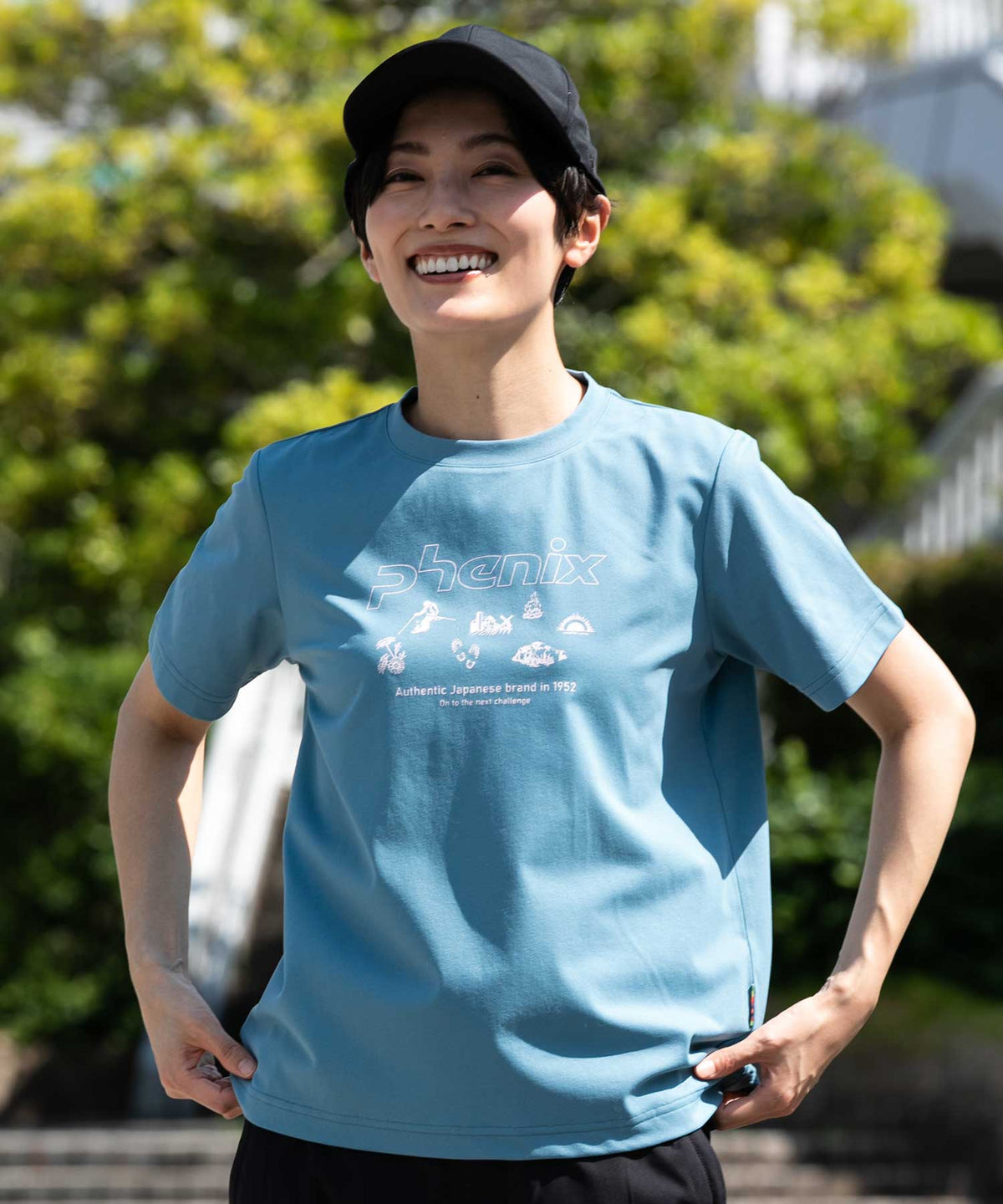 【WOMENS】PHENIX T-SHIRTS フェニックスTシャツ / 速乾 ストレッチ 日焼け防止 快適 抗菌 防臭 /phenix outdoor(フェニックスアウトドア)