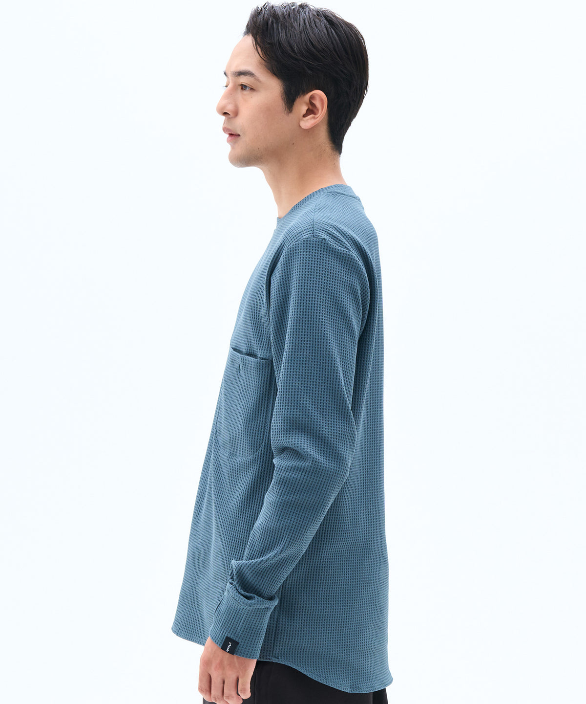 DRY WAFFLE CREW NECK / ドライワッフルクルーネック