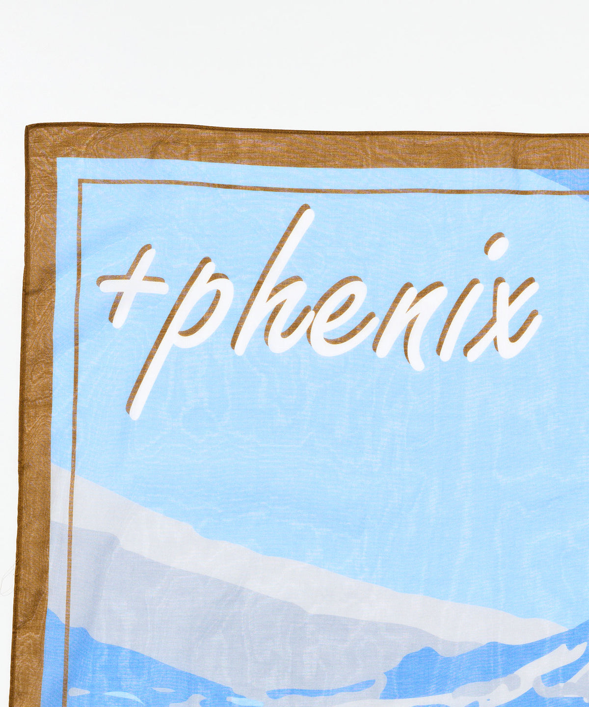 Men's Ski Art Scarf, Techwear, Urban Outdoor, High-Performance Wear, +phenix