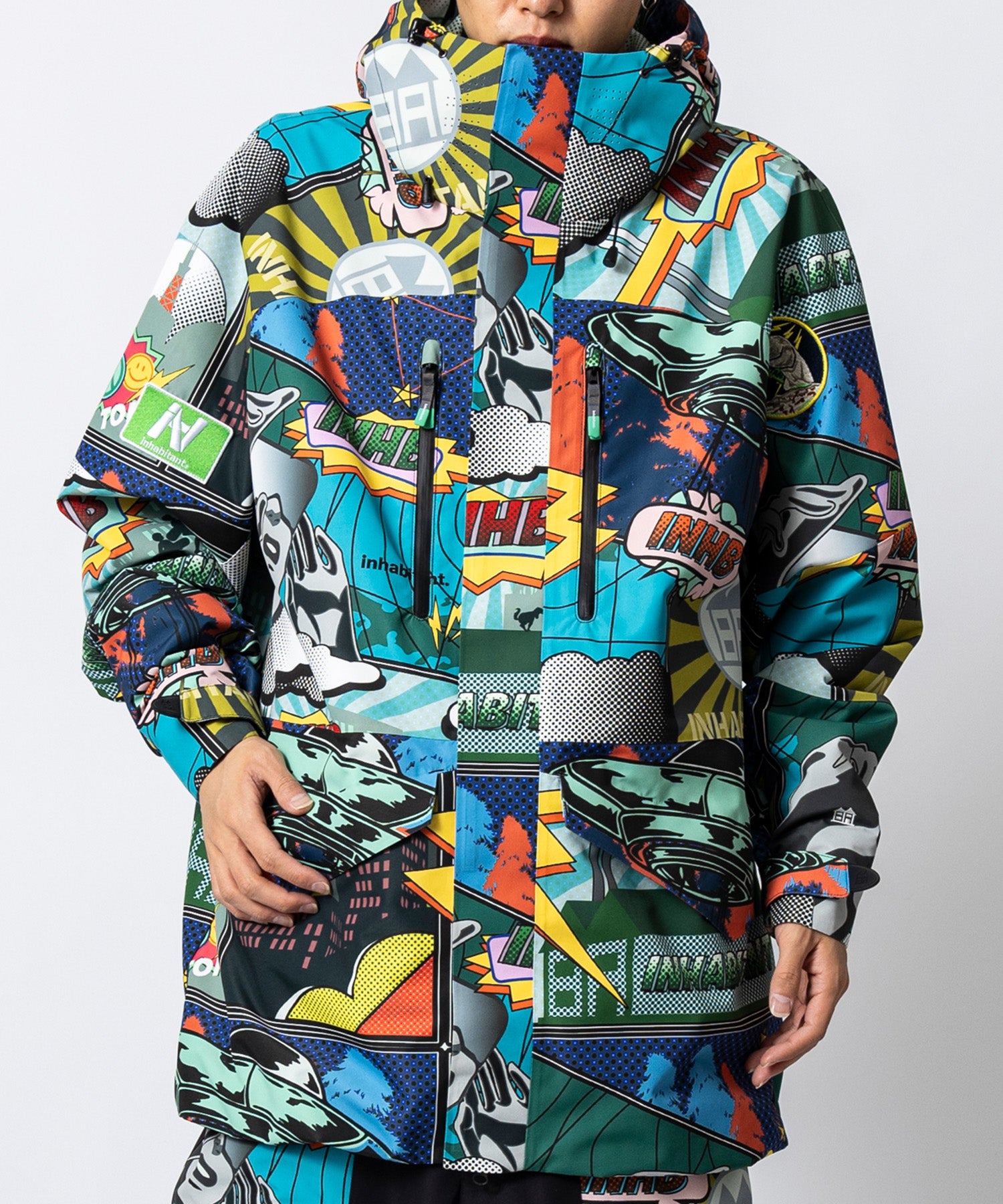 【11月中旬お届け予約商品】【MENS】INH FULL-ZIP SNOW JACKET INHフルジップスノージャケット /inhabitant(インハビタント)