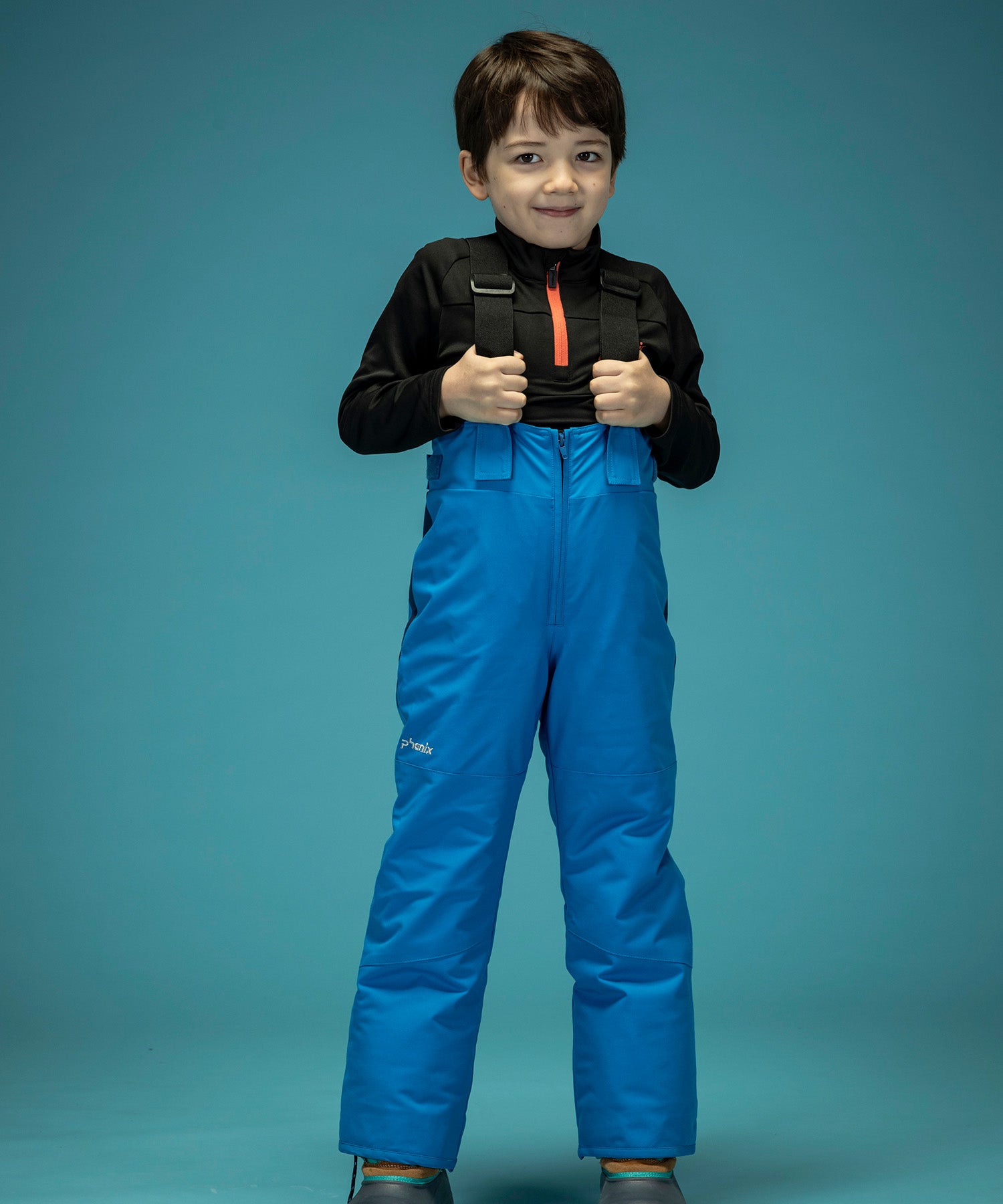 【KIDS/JUNIOR】V Yoke Junior Two-piece ブイヨークジュニアツーピース / JUNIOR / 子供用スキーウェア アウター上下セット / 最大20cmサイズ調整可能 /phenixスキーウェア 24AW