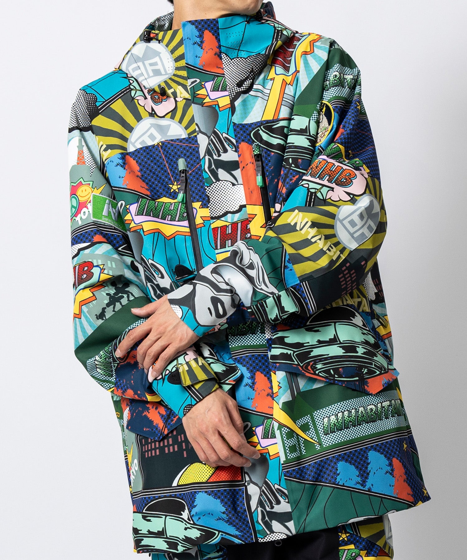【11月中旬お届け予約商品】【MENS】INH FULL-ZIP SNOW JACKET INHフルジップスノージャケット /inhabitant(インハビタント)