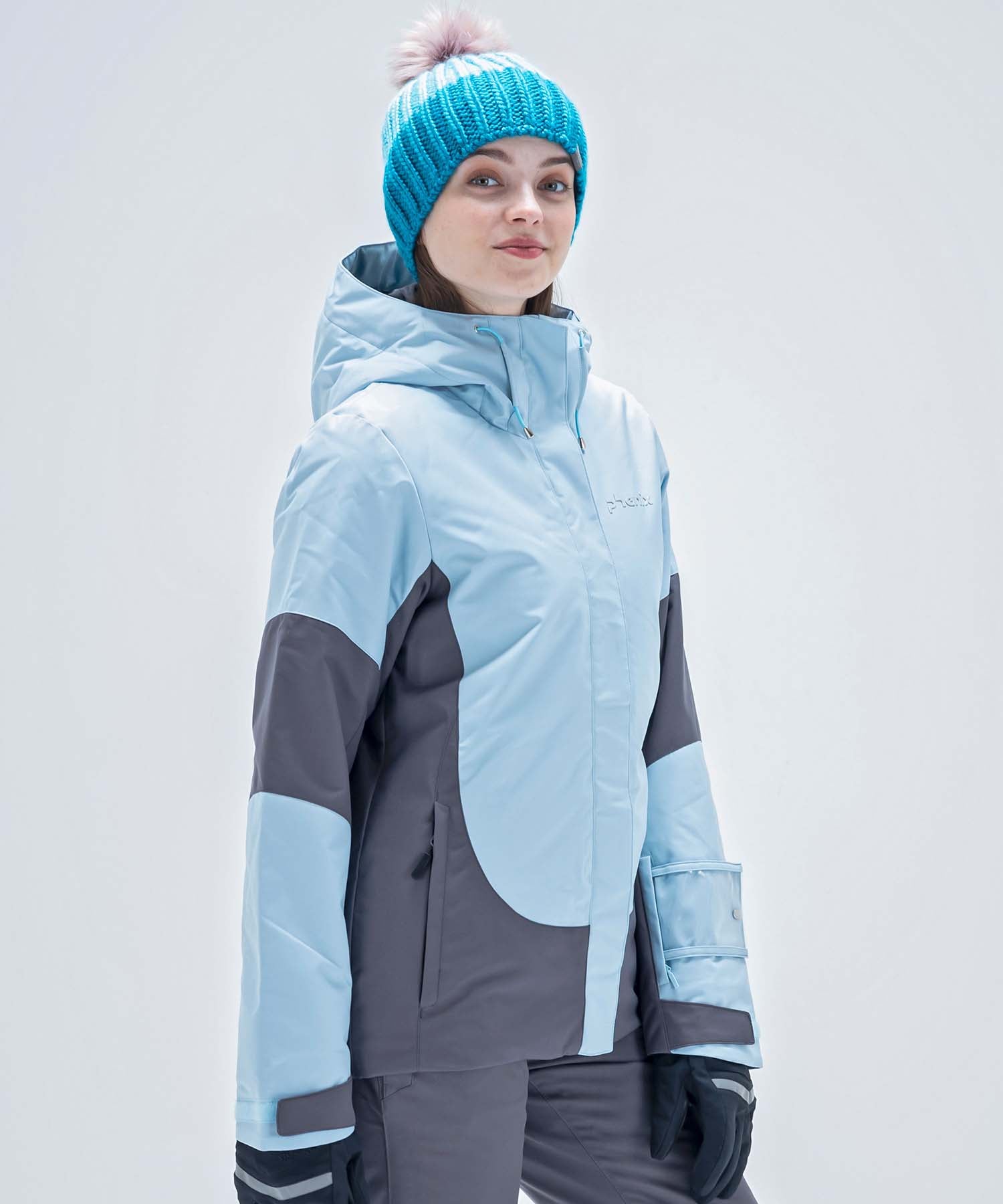 【WOMENS】Curving Panel Ws Two-piece スキーウェア アウター ジャケットとパンツの上下セット ツーピース / JAPAN /phenixスキーウェア23AW