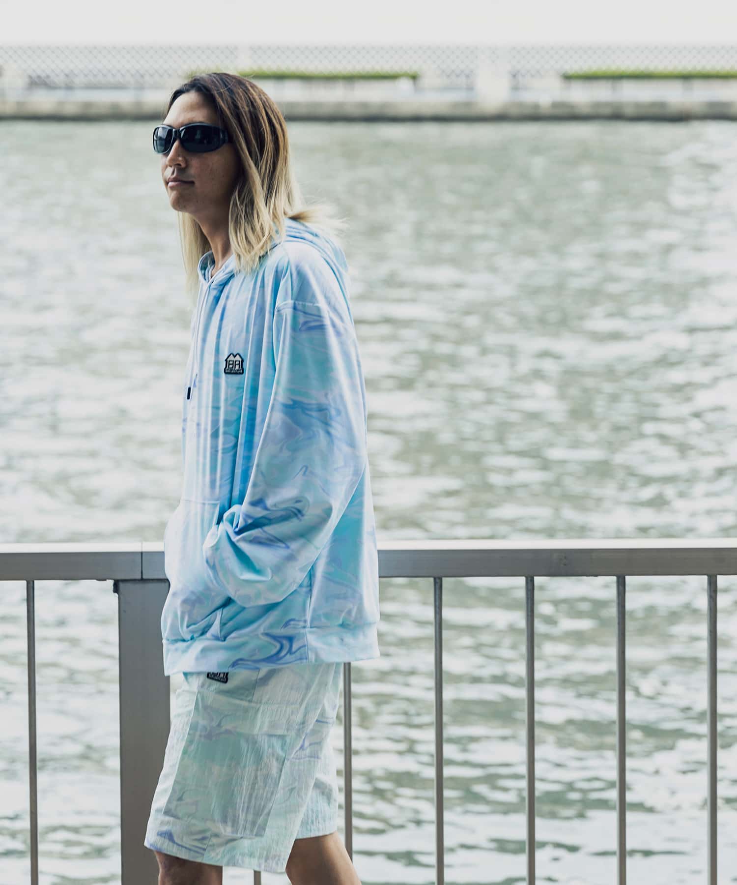 【MENS】ロングスリーブフーディ Boatmans Dry Hoodie
