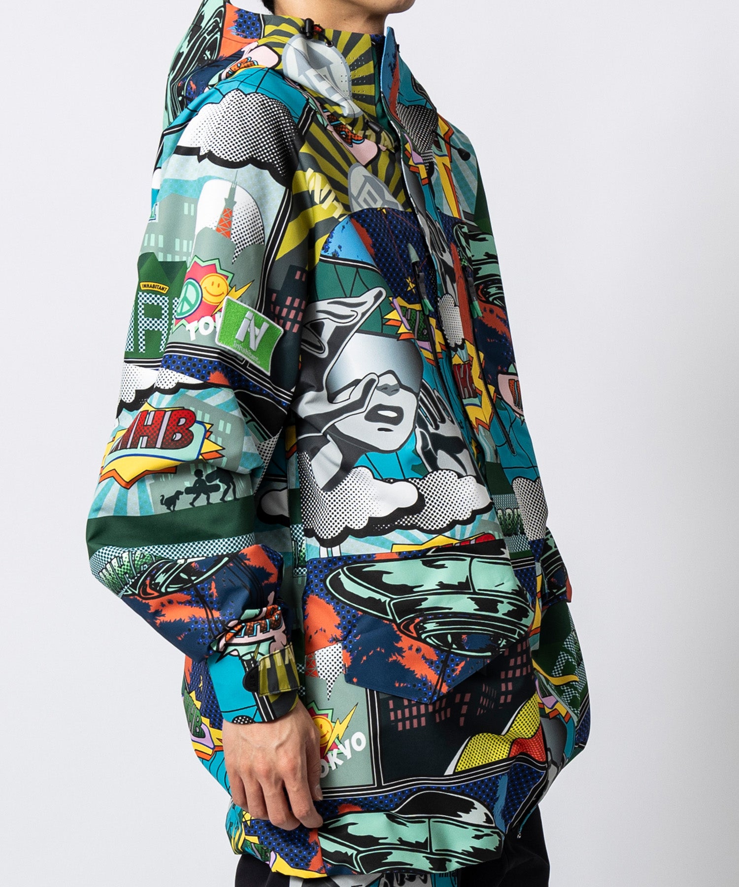 【11月中旬お届け予約商品】【MENS】INH FULL-ZIP SNOW JACKET INHフルジップスノージャケット /inhabitant(インハビタント)