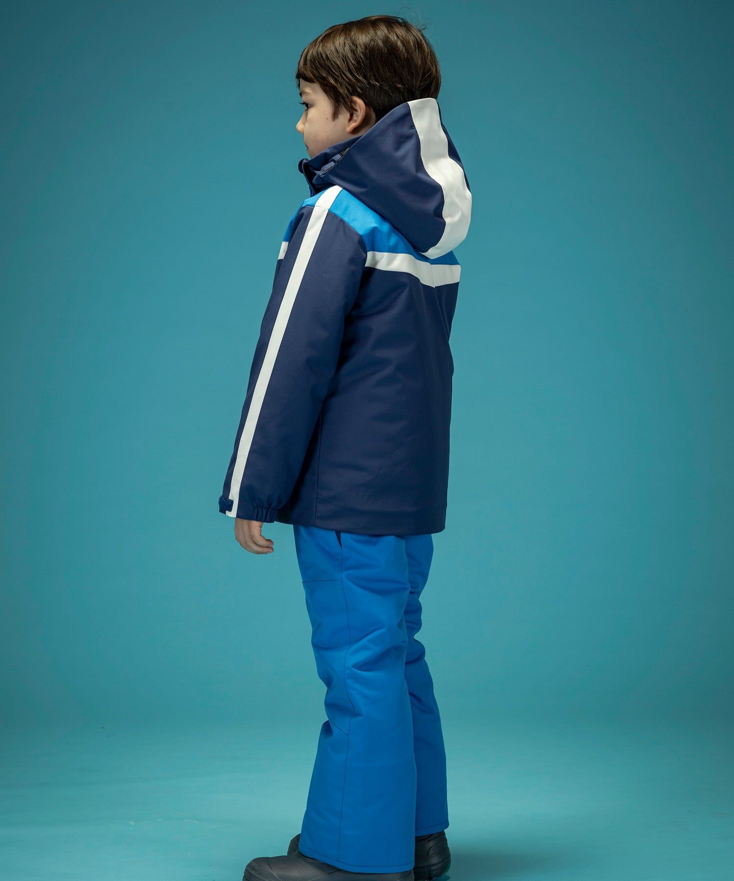 【KIDS/JUNIOR】V Yoke Junior Two-piece ブイヨークジュニアツーピース / JUNIOR / 子供用スキーウェア アウター上下セット / 最大20cmサイズ調整可能 /phenixスキーウェア 24AW