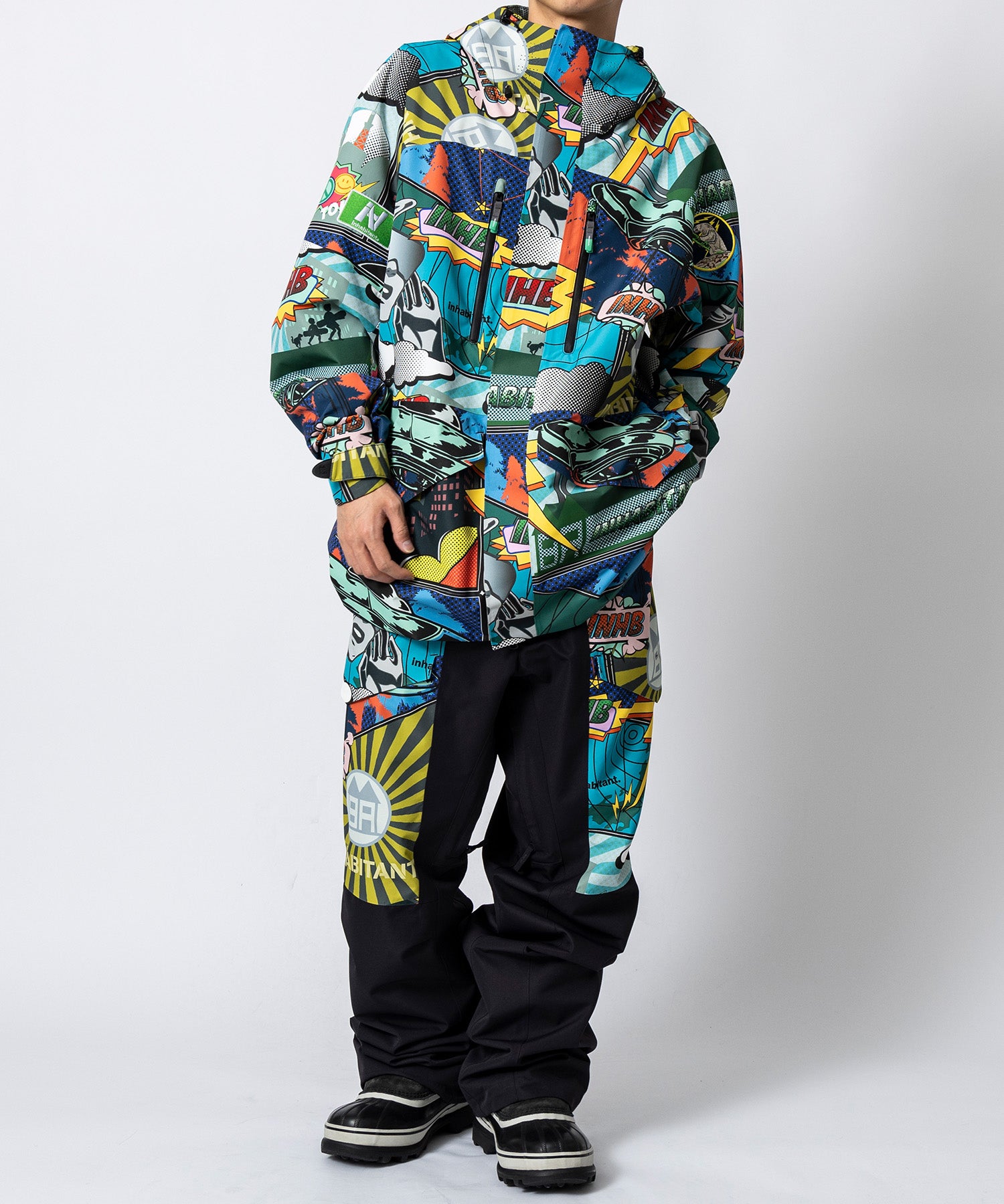 【11月中旬お届け予約商品】【MENS】INH FULL-ZIP SNOW JACKET INHフルジップスノージャケット /inhabitant(インハビタント)
