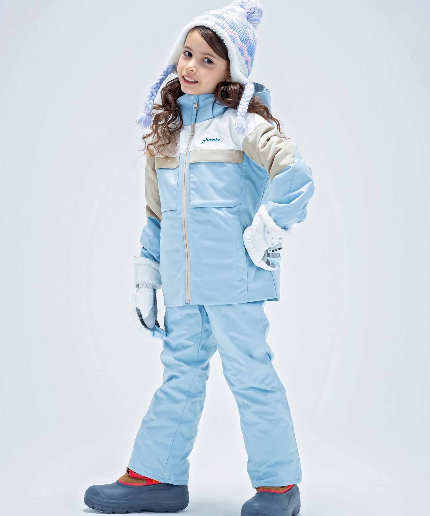 【KIDS/JUNIOR】子供用スキーウェア アウター上下セット ツーピース Orion Junior Two-piece / Jr / 最大20cmサイズ調整可能 /phenixスキーウェア23AW