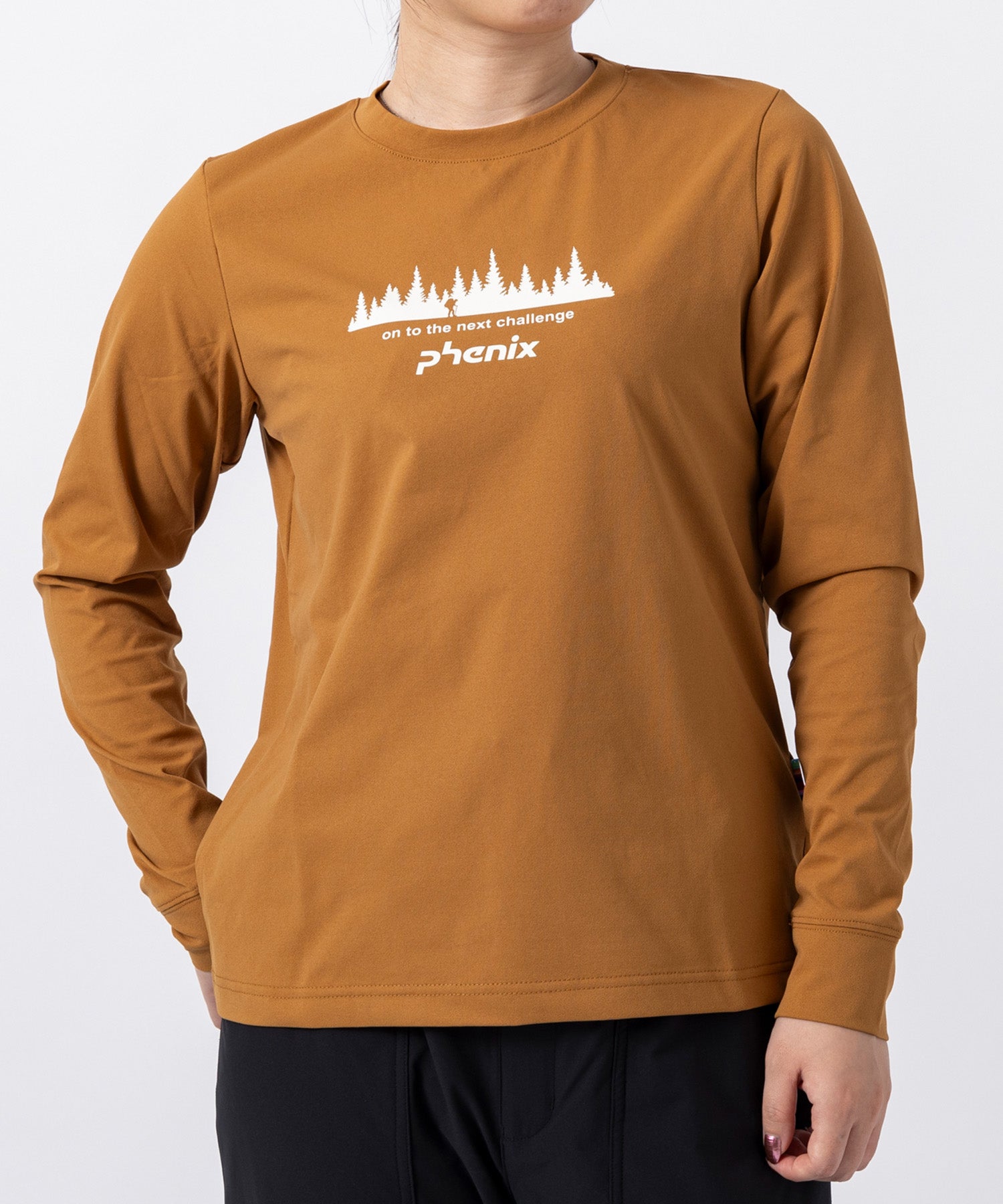 【WOMENS】PHENIX LONG SLEEVE T-SHIRT フェニックスロングスリーブTシャツ /phenix outdoor(フェニックスアウトドア)