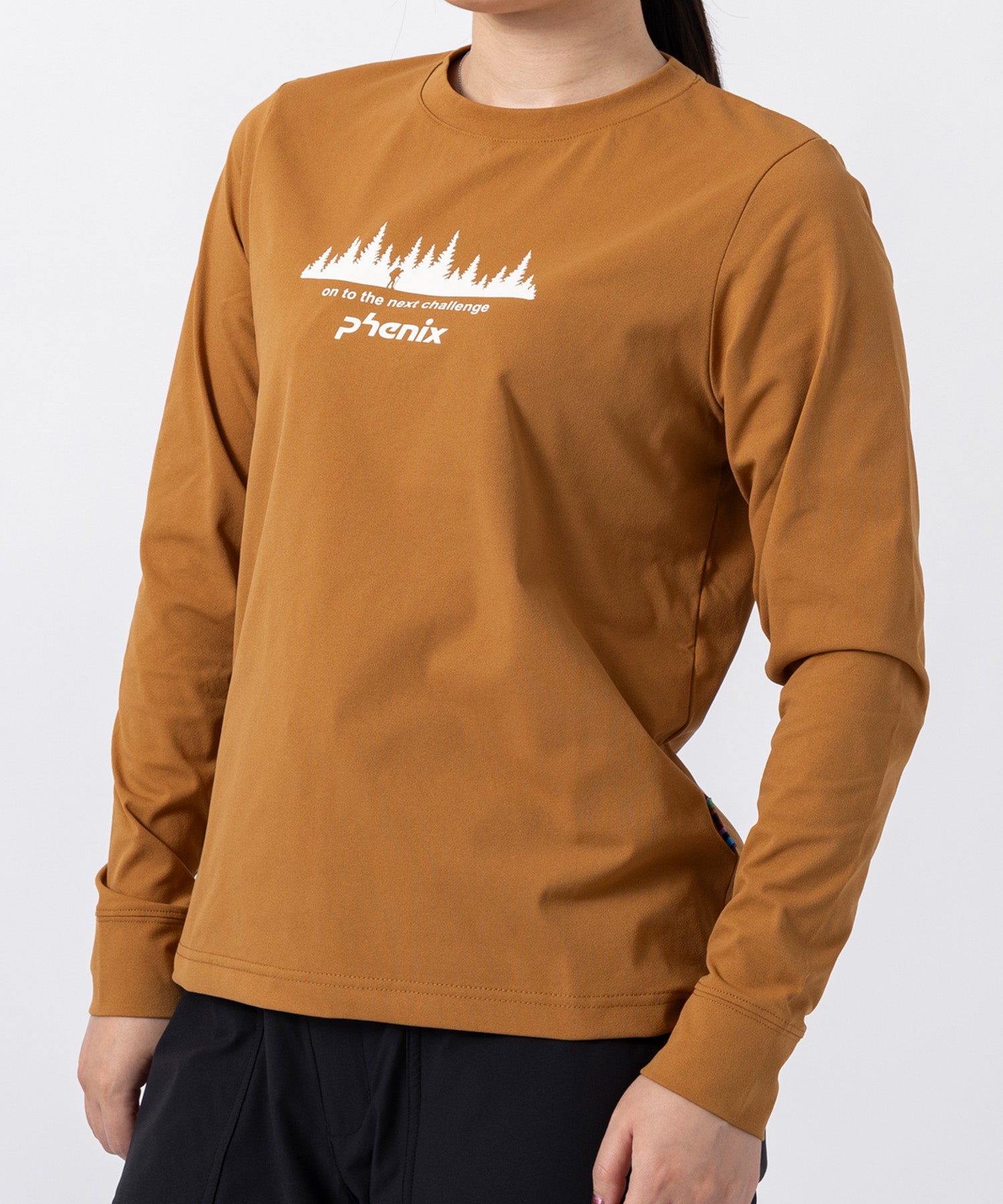 【WOMENS】PHENIX LONG SLEEVE T-SHIRT フェニックスロングスリーブTシャツ /phenix outdoor(フェニックスアウトドア)