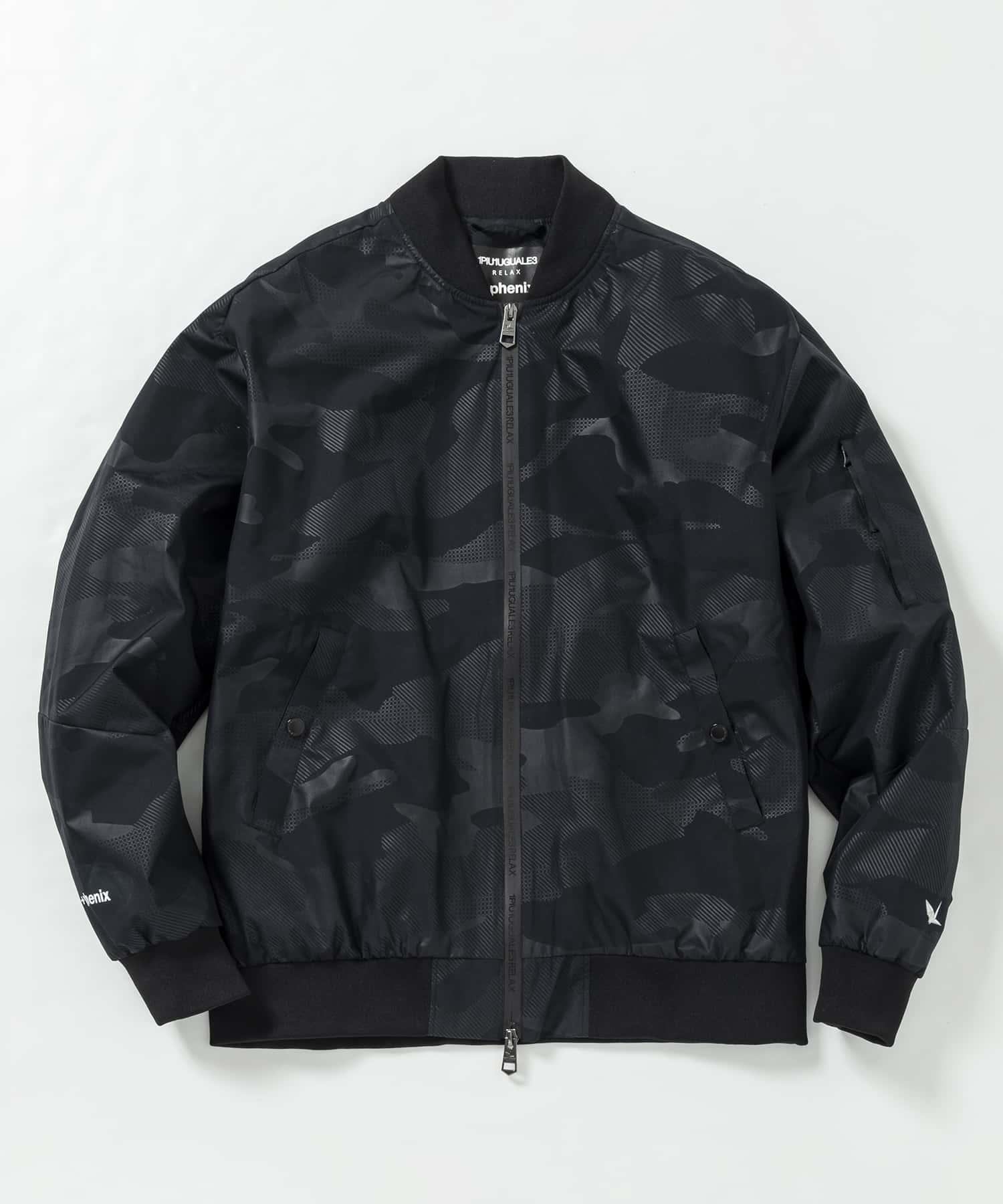 【MENS】ブルゾン WINDSTOPPER プロダクト by GORE-TEX LABS /ウィンドストッパー/ゴアテックス/1PIU1UGUALE3 RELAX × +phenix(ウノピゥウノウグァーレトレ リラックス)