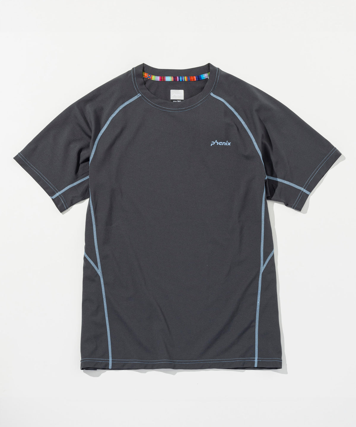 【MENS】CREW NECK SHORT SLEEVE T-SHIRTS クルーネック半袖Tシャツ / 速乾 ストレッチ 日焼け防止 快適 抗菌 防臭 /phenix outdoor(フェニックスアウトドア)