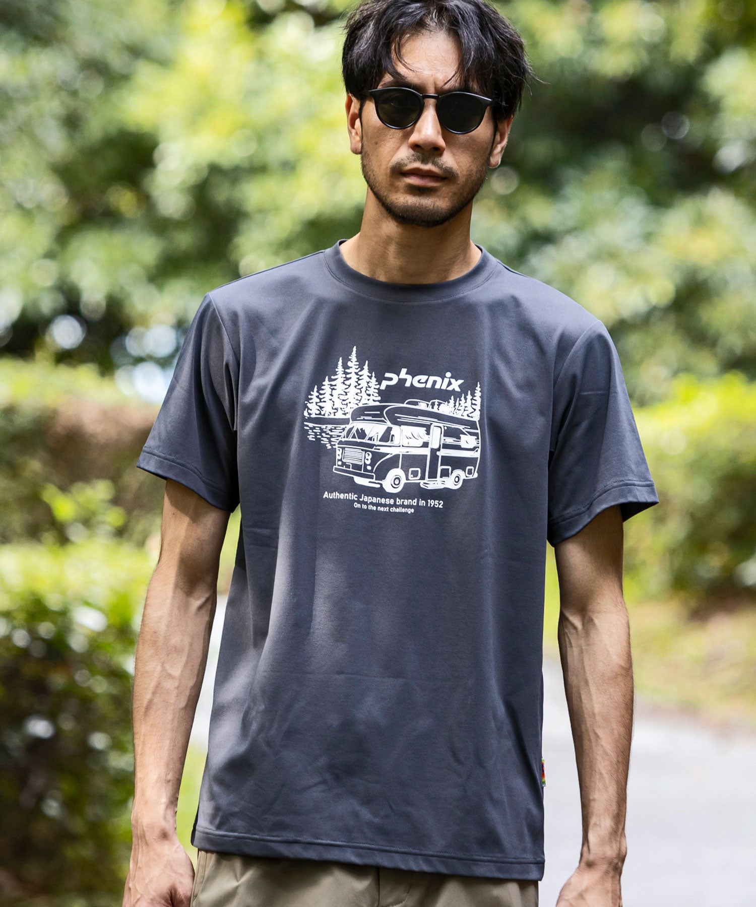【MENS】PHENIX T-SHIRTS フェニックスTシャツ / 速乾 ストレッチ 日焼け防止 快適 抗菌 防臭 /phenix outdoor(フェニックスアウトドア)