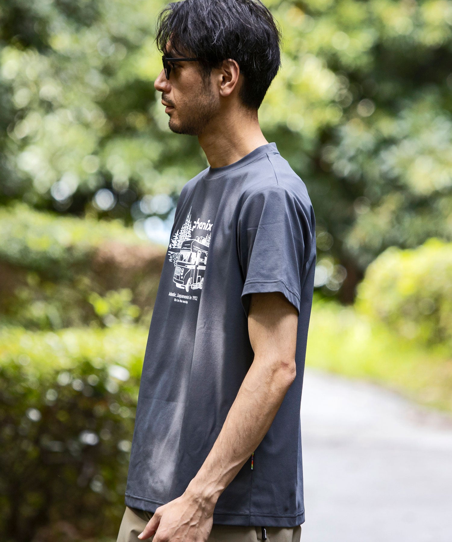 【MENS】PHENIX T-SHIRTS フェニックスTシャツ / 速乾 ストレッチ 日焼け防止 快適 抗菌 防臭 /phenix outdoor(フェニックスアウトドア)