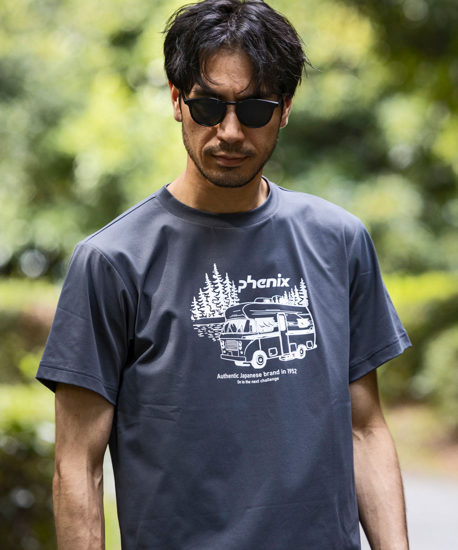 【MENS】PHENIX T-SHIRTS フェニックスTシャツ / 速乾 ストレッチ 日焼け防止 快適 抗菌 防臭 /phenix outdoor(フェニックスアウトドア)