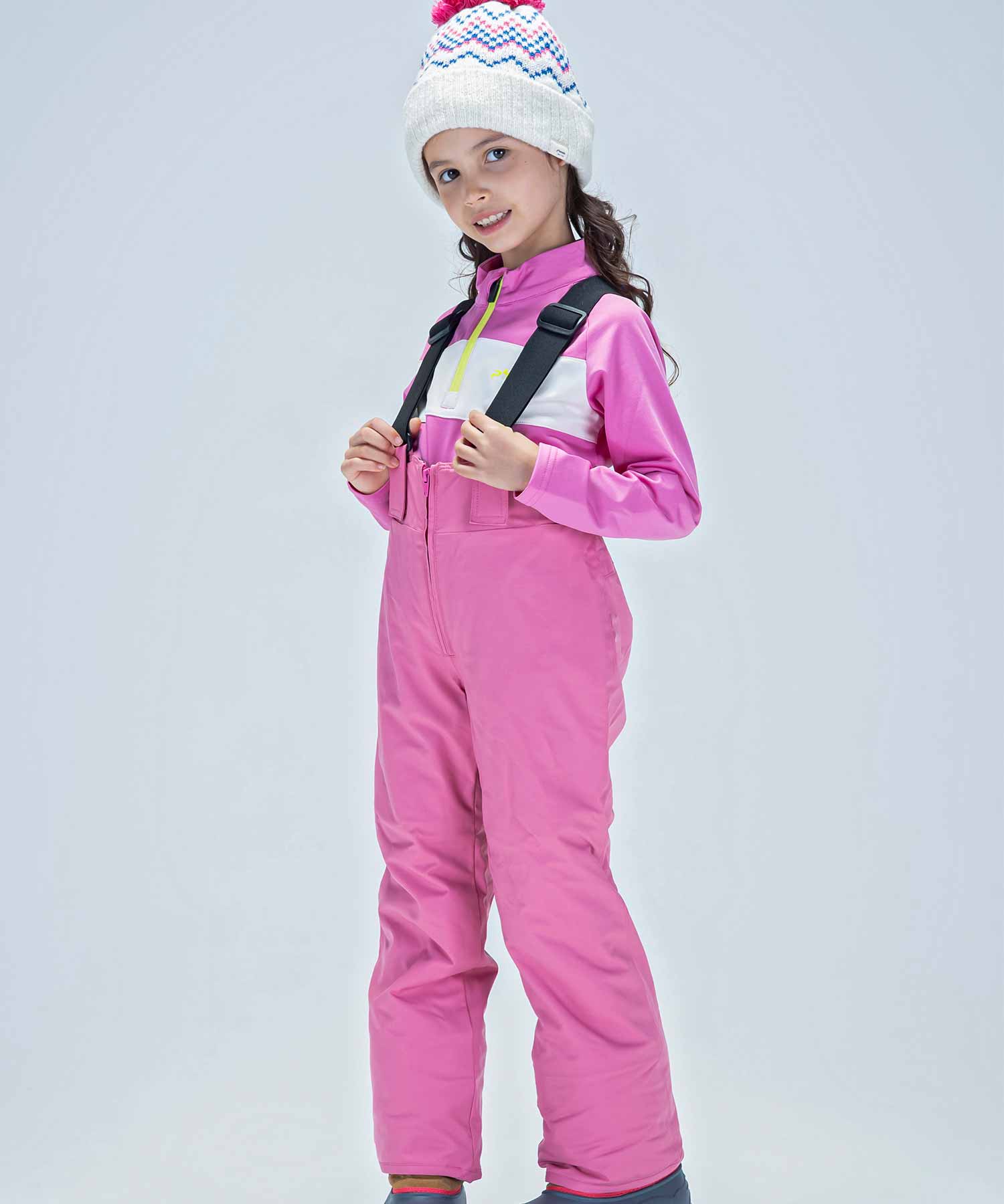 【KIDS/JUNIOR】子供用スキーウェア アウター上下セット ツーピース Snow White Junior Two-piece / Jr / 最大20cmサイズ調整可能 /phenixスキーウェア23AW