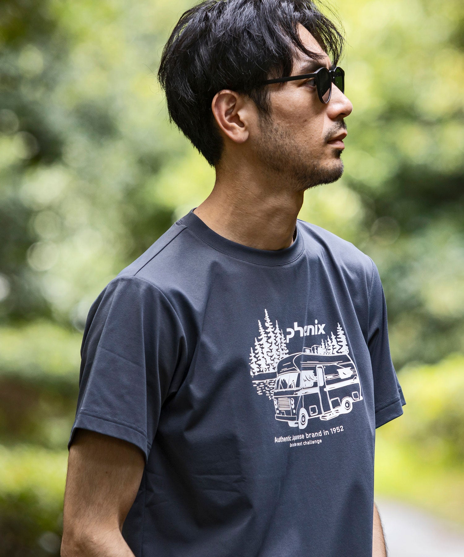 【MENS】PHENIX T-SHIRTS フェニックスTシャツ / 速乾 ストレッチ 日焼け防止 快適 抗菌 防臭 /phenix outdoor(フェニックスアウトドア)