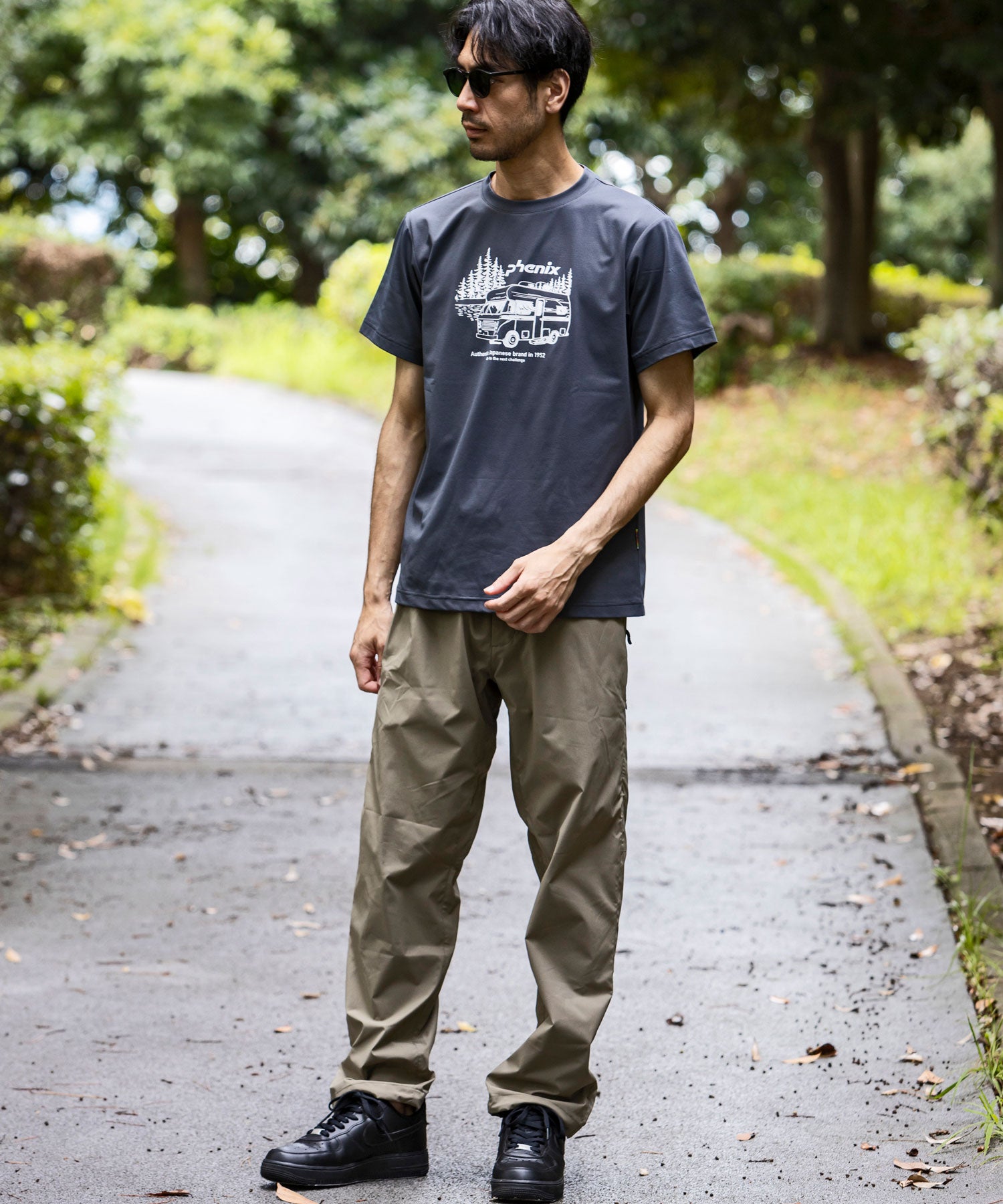 【MENS】PHENIX T-SHIRTS フェニックスTシャツ / 速乾 ストレッチ 日焼け防止 快適 抗菌 防臭 /phenix outdoor(フェニックスアウトドア)