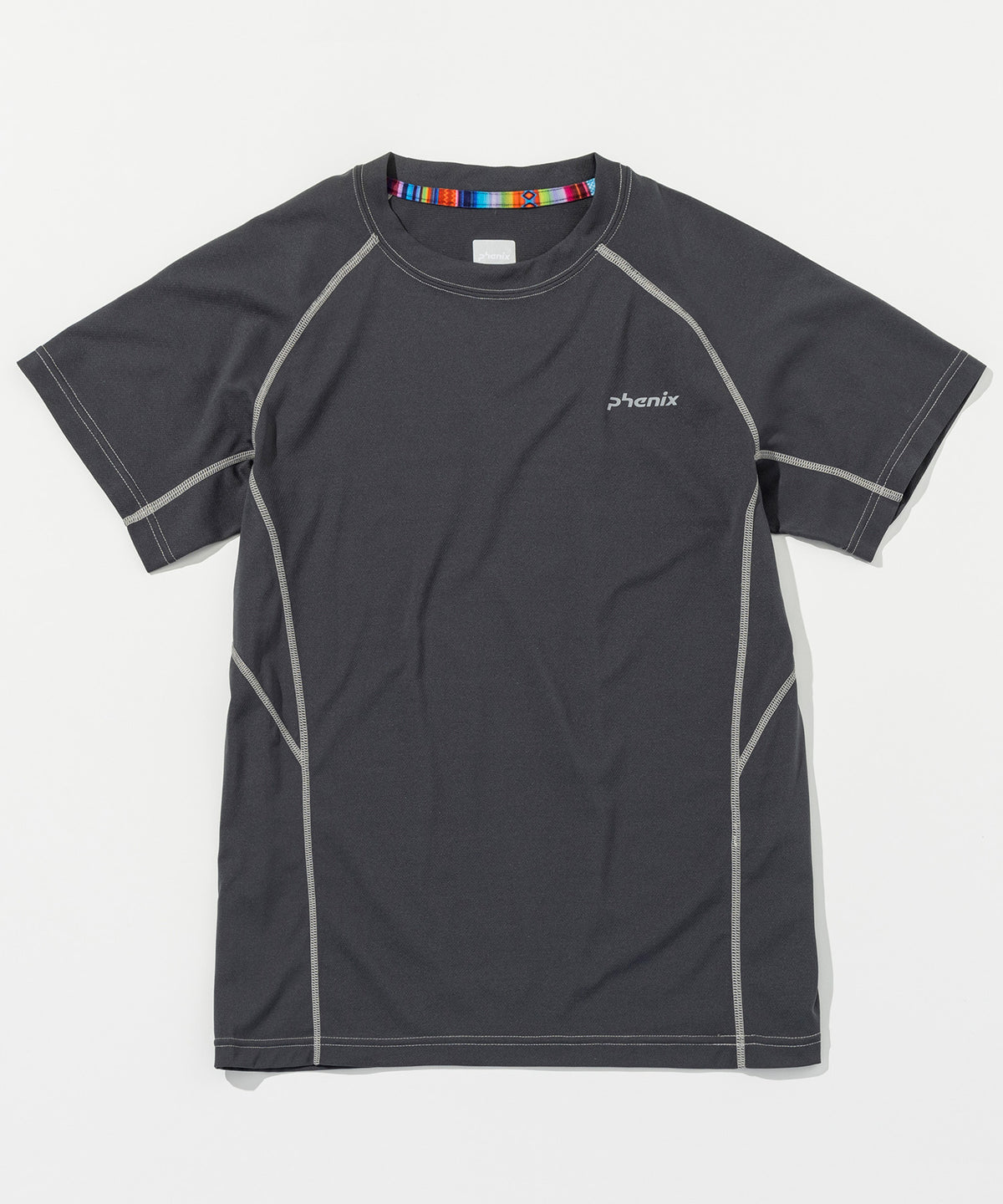 【WOMENS】CREW NECK SHORT SLEEVE T-SHIRTS クルーネック半袖Tシャツ / 速乾 ストレッチ 日焼け防止 快適 抗菌 防臭 /phenix outdoor(フェニックスアウトドア)