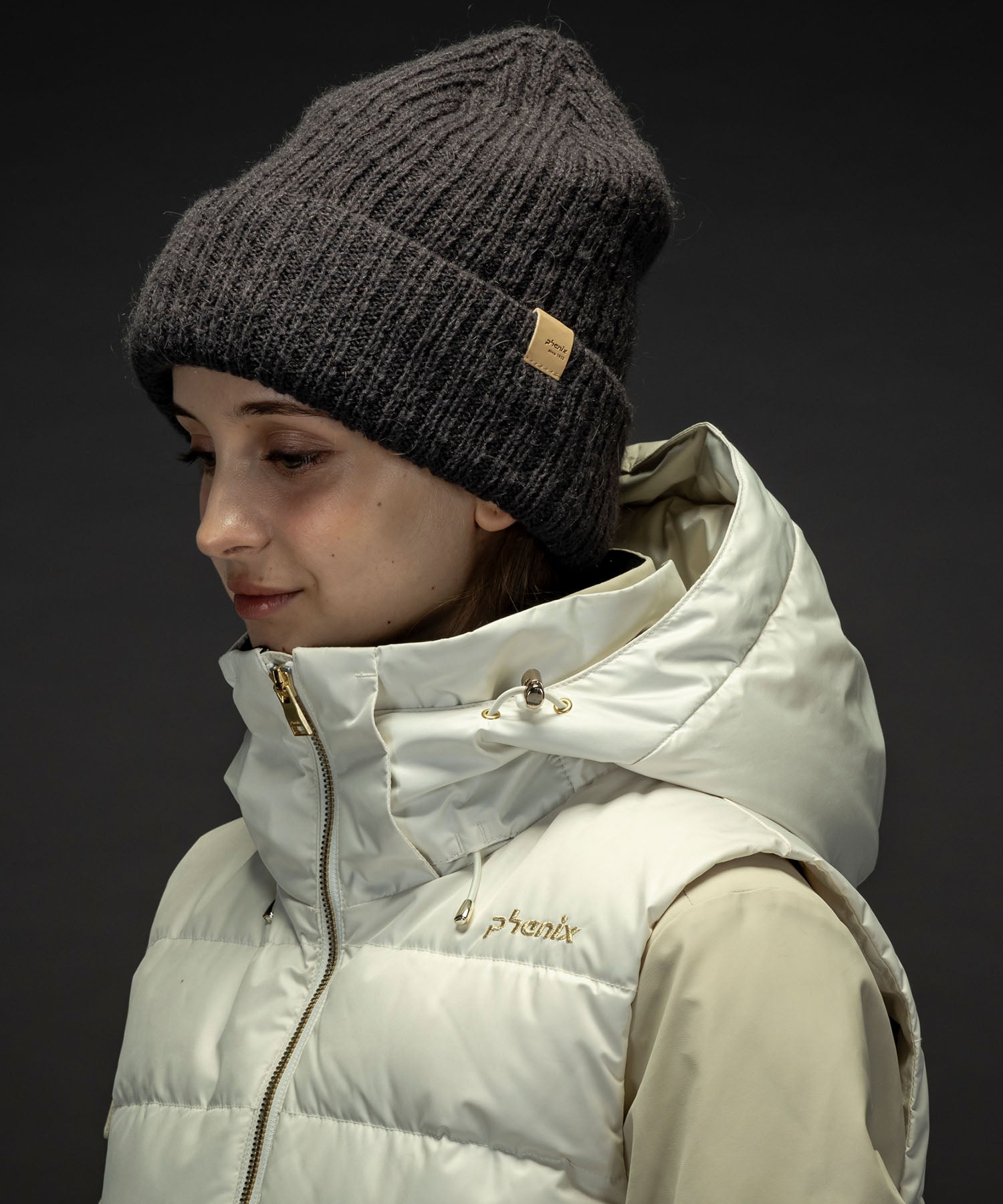 【WOMENS】Mohair Mix Watch モヘヤミックスニットハット / ACC / ニットキャップ / phenixスキーウェア 24AW