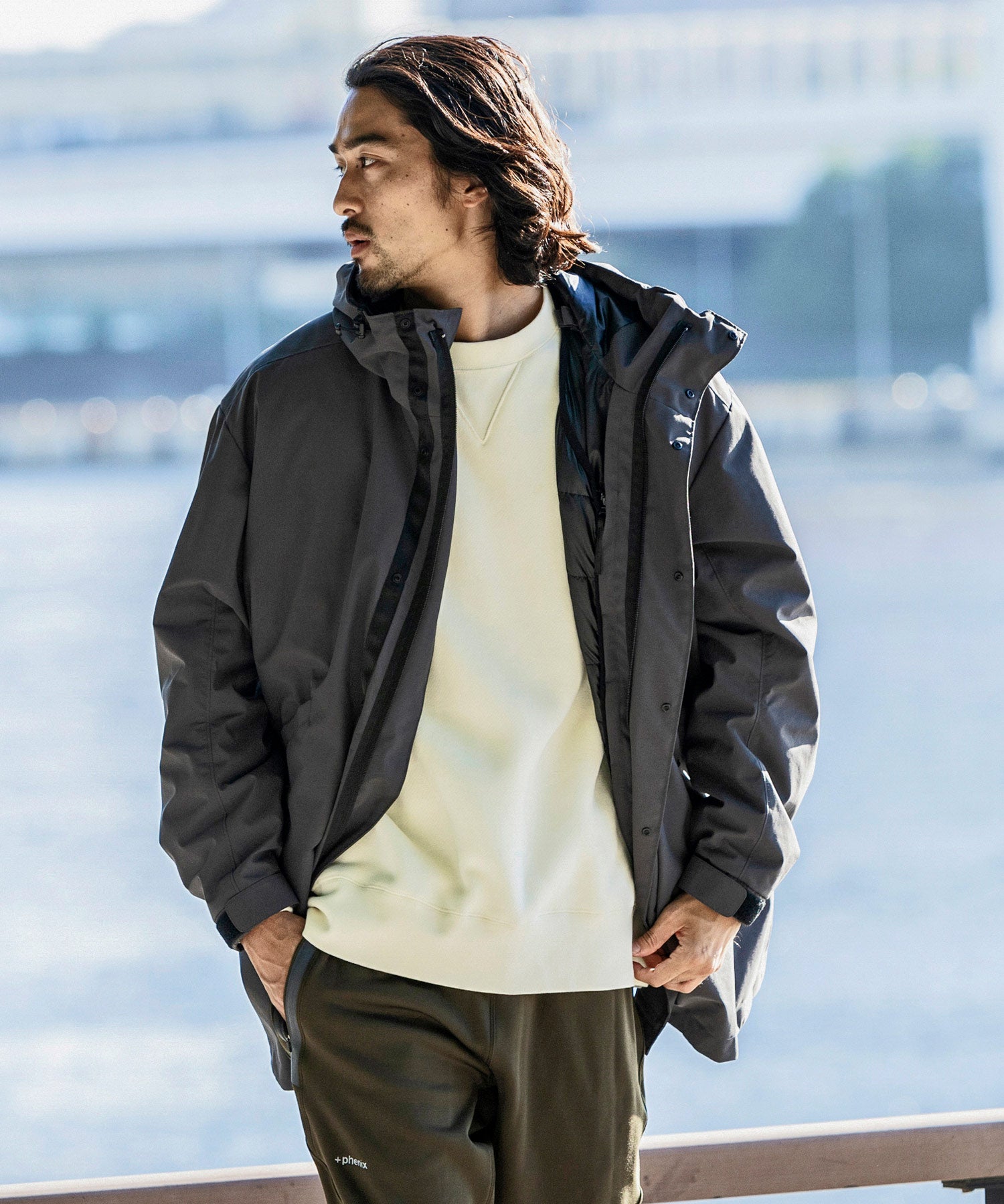 【MENS】MODS DOWN COAT モッズダウンコート / WINDSTOPPER(R) プロダクト by GORE TEX LABS +phenix(プラスフェニックス)