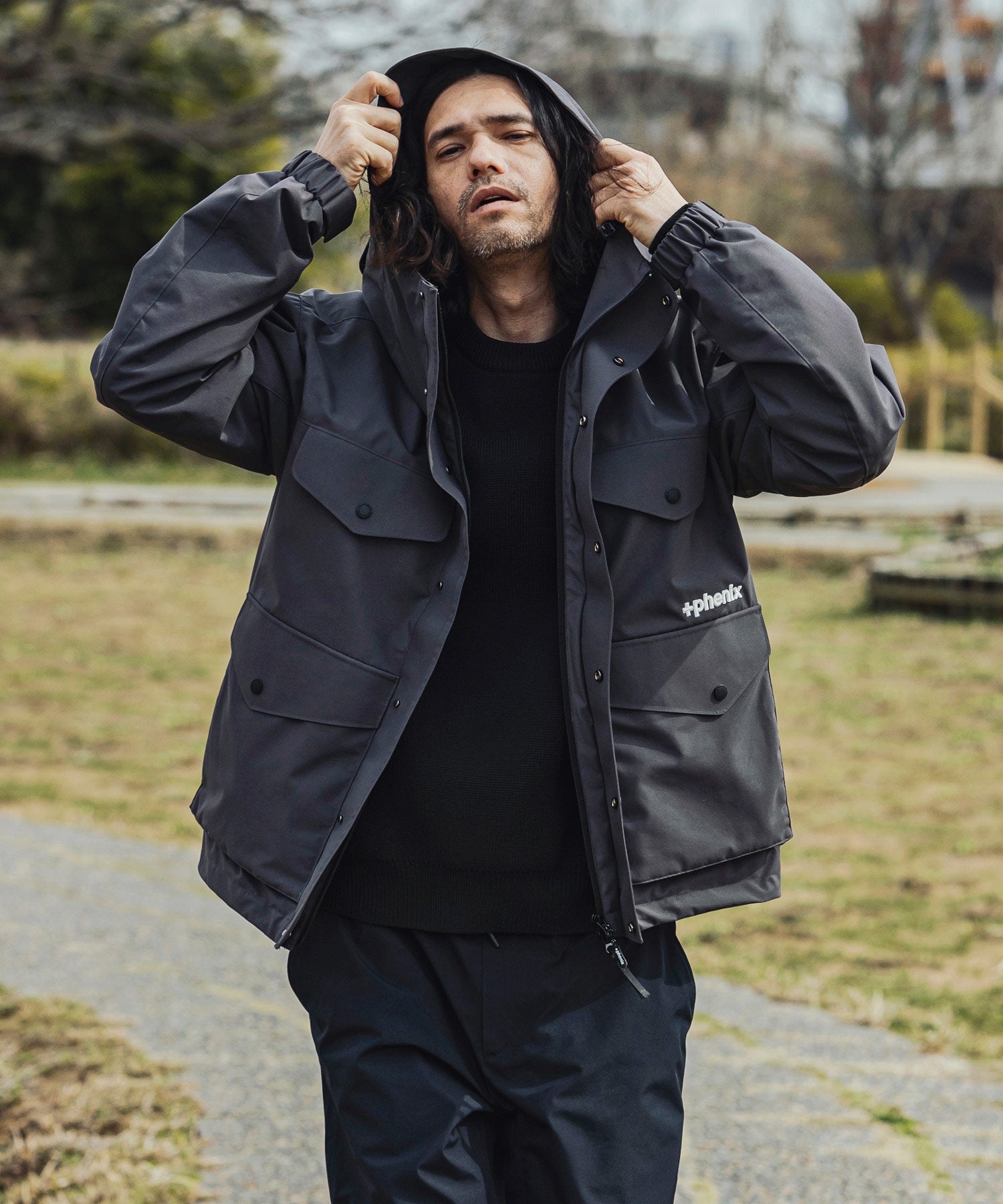 【MENS】MOUNTAIN HEAVY DUTY JACKET マウンテン ヘビーデューティー ジャケット ウィンドストッパー / WINDSTOPPER(R) プロダクト by GORE TEX LABS +phenix(プラスフェニックス)