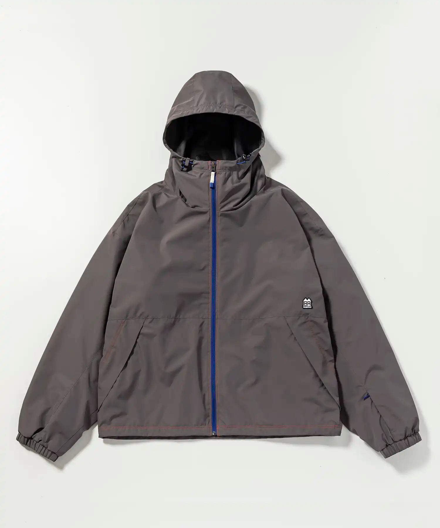 【MENS】スキーウェア・スノーボードウェア タウンウェア ナイロンジャケット RETRO STREET JACKET チャコールグレイ