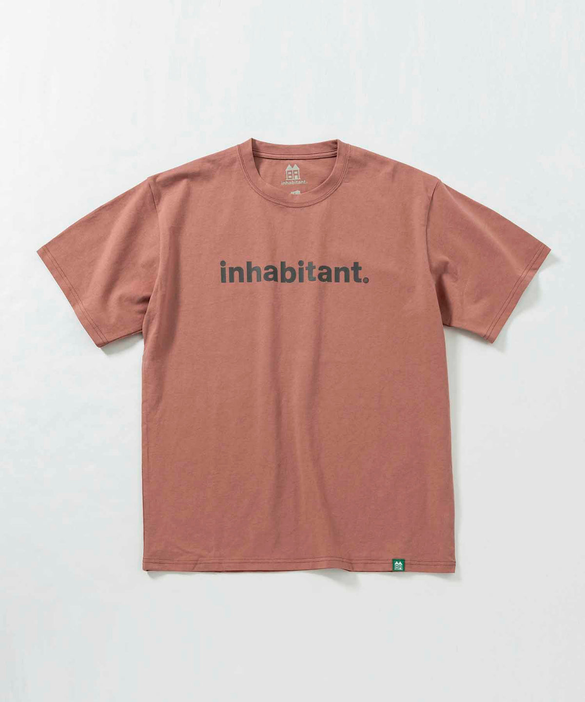 【予約商品】【MENS】Basic Logo T-shirts ロゴTシャツ カジュアルファッション サーフィン レジャー スケートボード inhabitant(インハビタント) 2024年5月中旬お届け