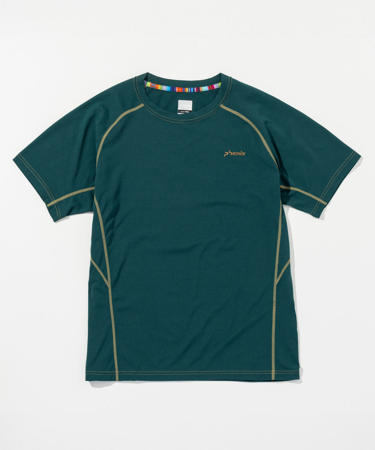 【MENS】CREW NECK SHORT SLEEVE T-SHIRTS クルーネック半袖Tシャツ / 速乾 ストレッチ 日焼け防止 快適 抗菌 防臭 /phenix outdoor(フェニックスアウトドア)