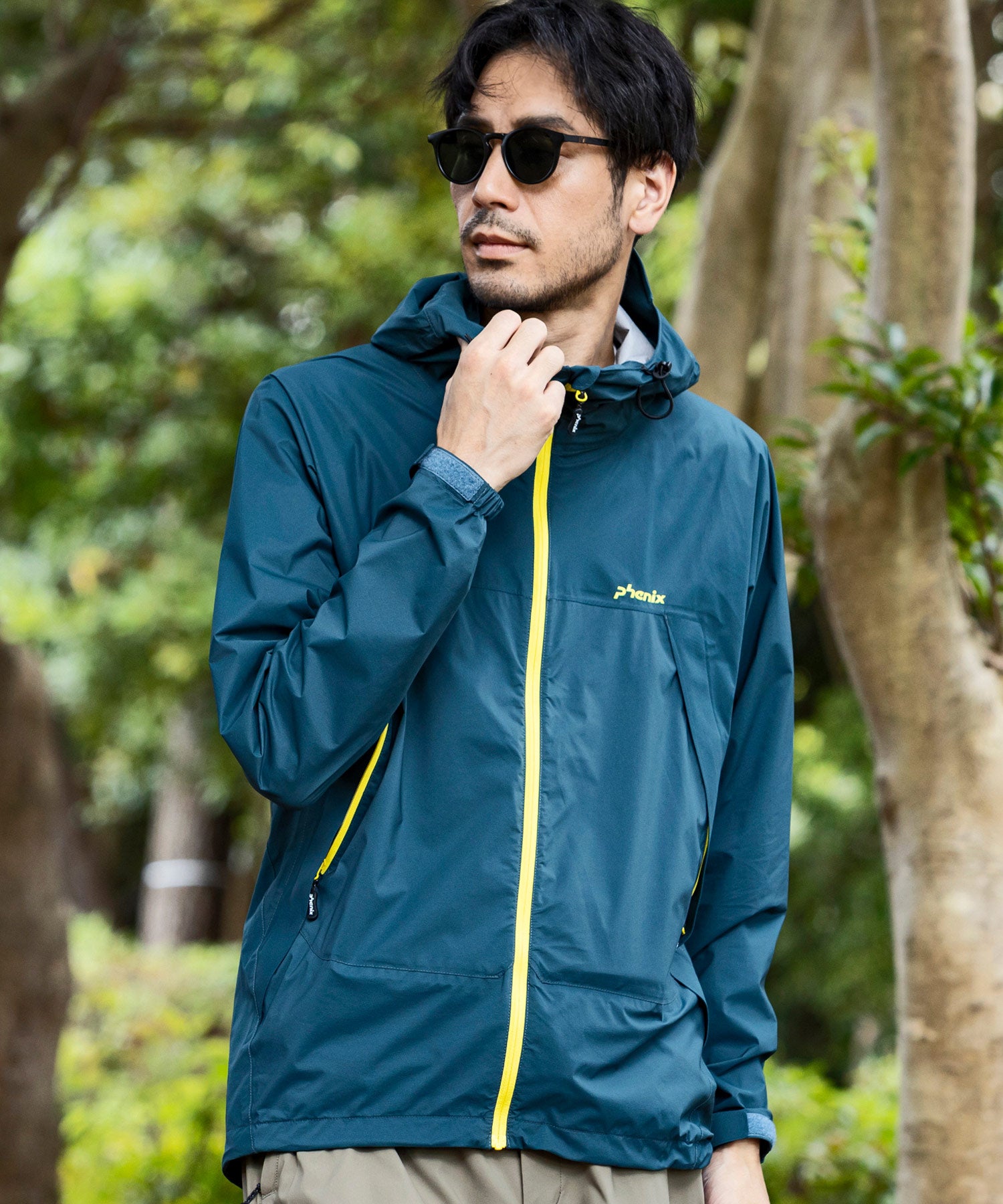 【MENS】DWR LIGHT MOUNTAIN PARKER DWR ライトマウンテンパーカー / 撥水・耐水 ストレッチ 快適 /phenix outdoor(フェニックスアウトドア)