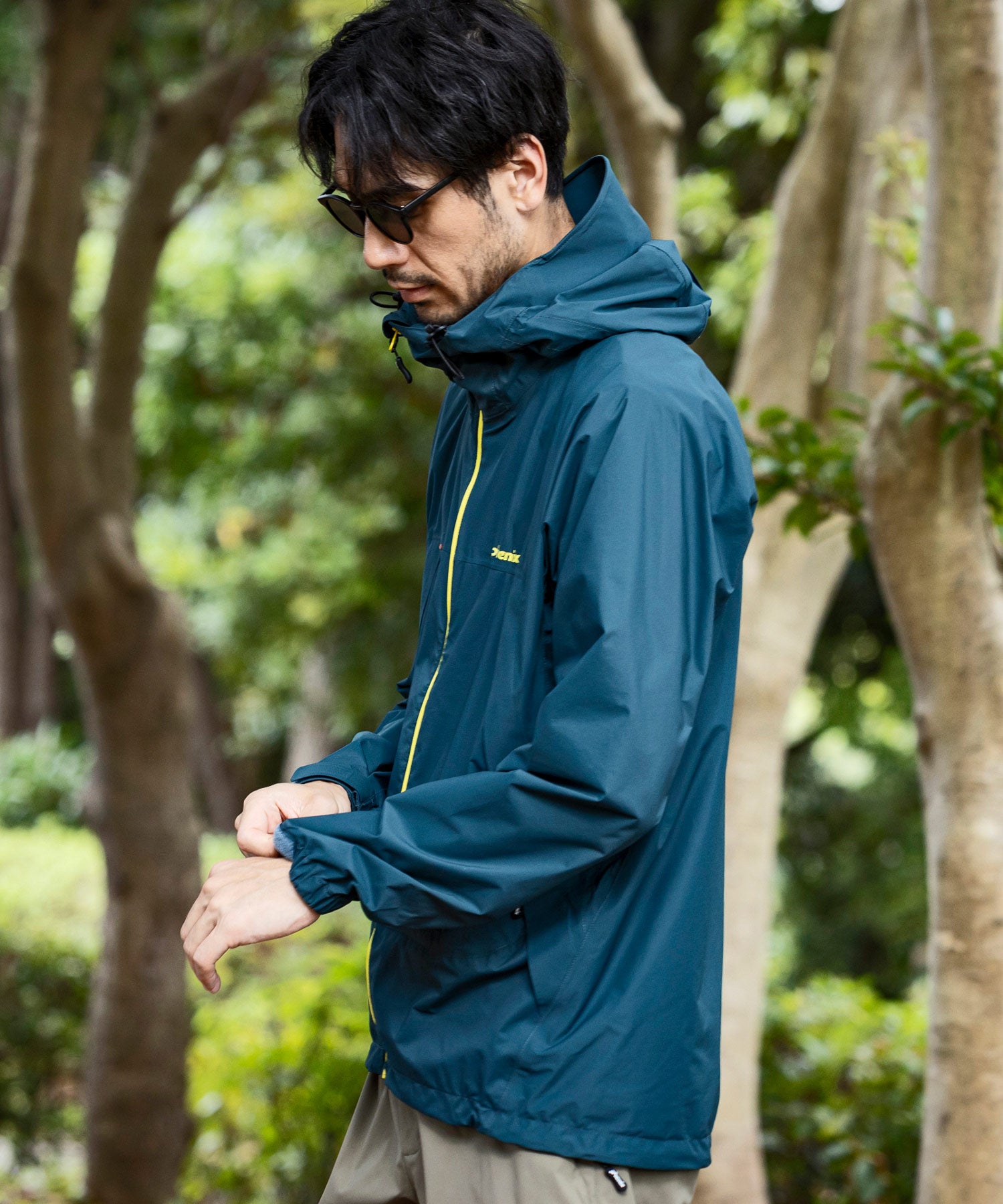 【MENS】DWR LIGHT MOUNTAIN PARKER DWR ライトマウンテンパーカー / 撥水・耐水 ストレッチ 快適 /phenix outdoor(フェニックスアウトドア)