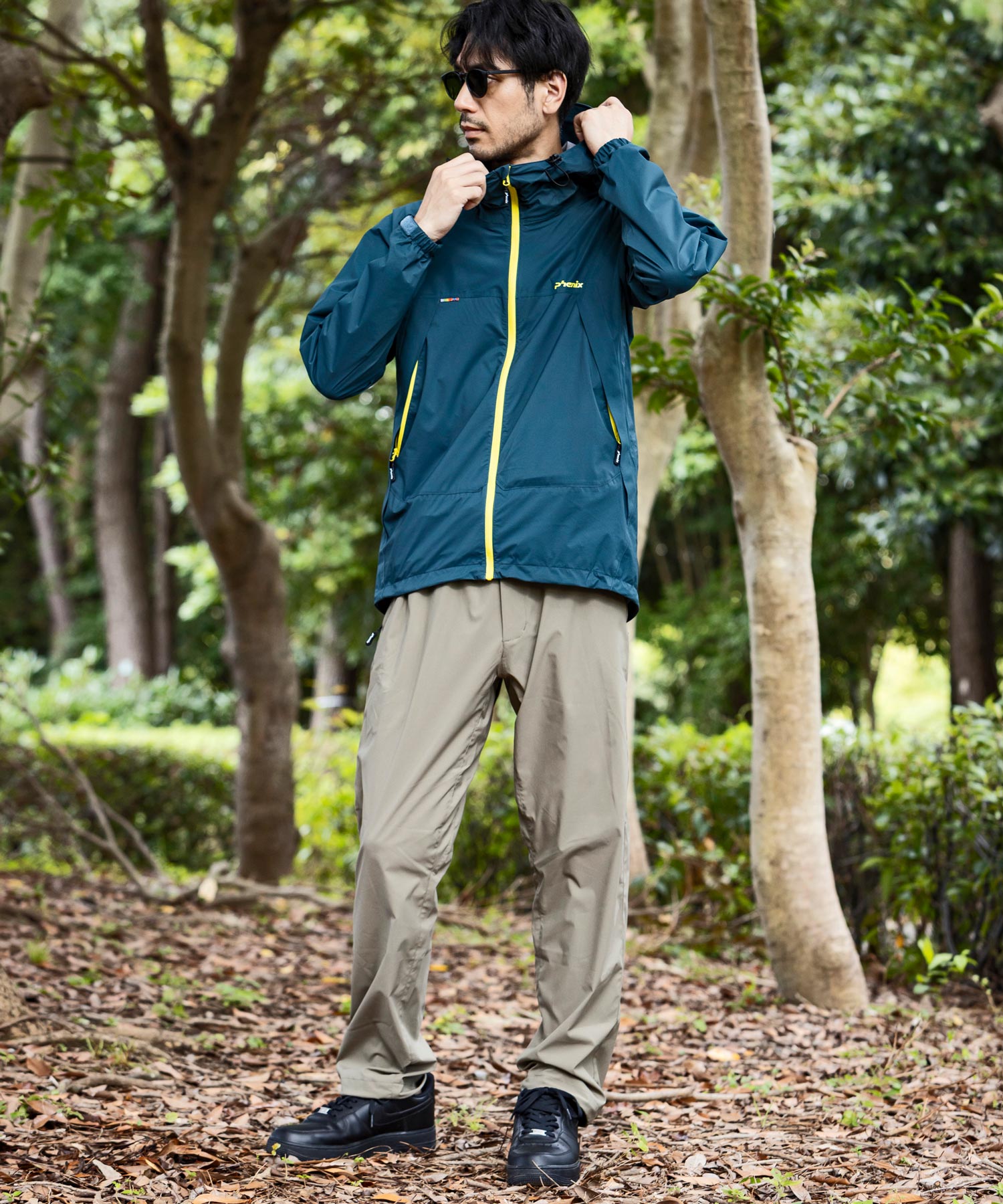 【MENS】DWR LIGHT MOUNTAIN PARKER DWR ライトマウンテンパーカー / 撥水・耐水 ストレッチ 快適 /phenix outdoor(フェニックスアウトドア)