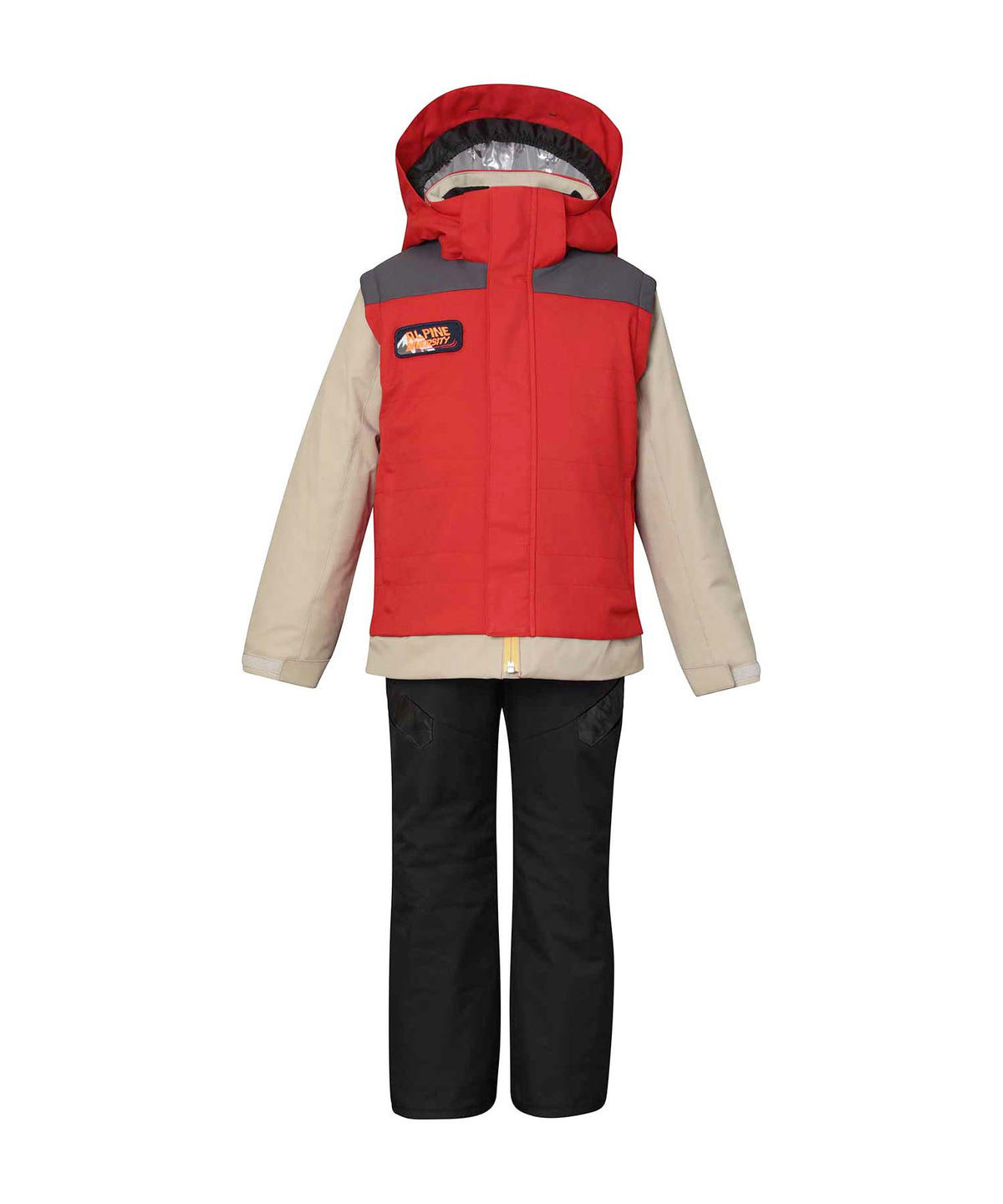 【KIDS/JUNIOR】子供用スキーウェア アウター上下セット ツーピース Lightning Junior Two-piece / Jr / 最大20cmサイズ調整可能 /phenixスキーウェア23AW