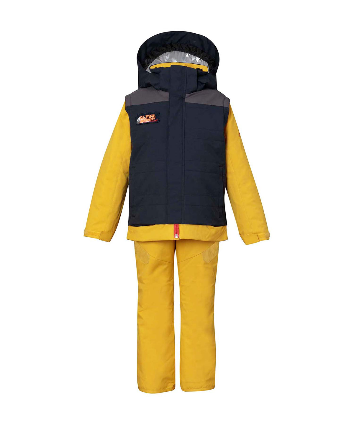【KIDS/JUNIOR】子供用スキーウェア アウター上下セット ツーピース Lightning Junior Two-piece / Jr / 最大20cmサイズ調整可能 /phenixスキーウェア23AW
