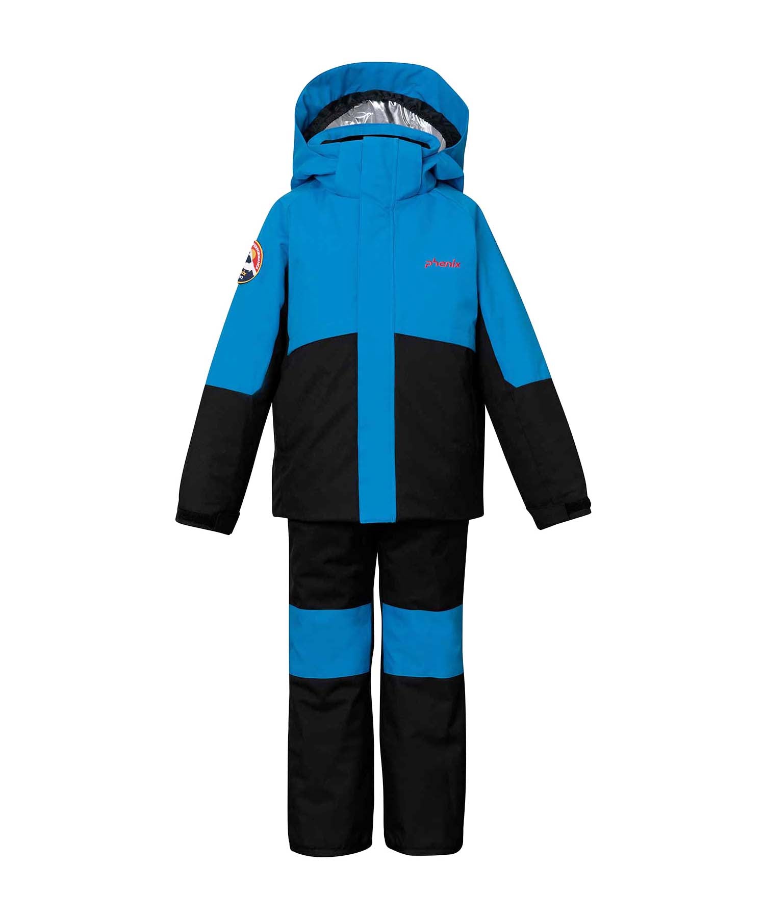 【KIDS/JUNIOR】子供用スキーウェア アウター上下セット ツーピース Horizon Junior Two-piece / Jr / 最大20cmサイズ調整可能 /phenixスキーウェア23AW