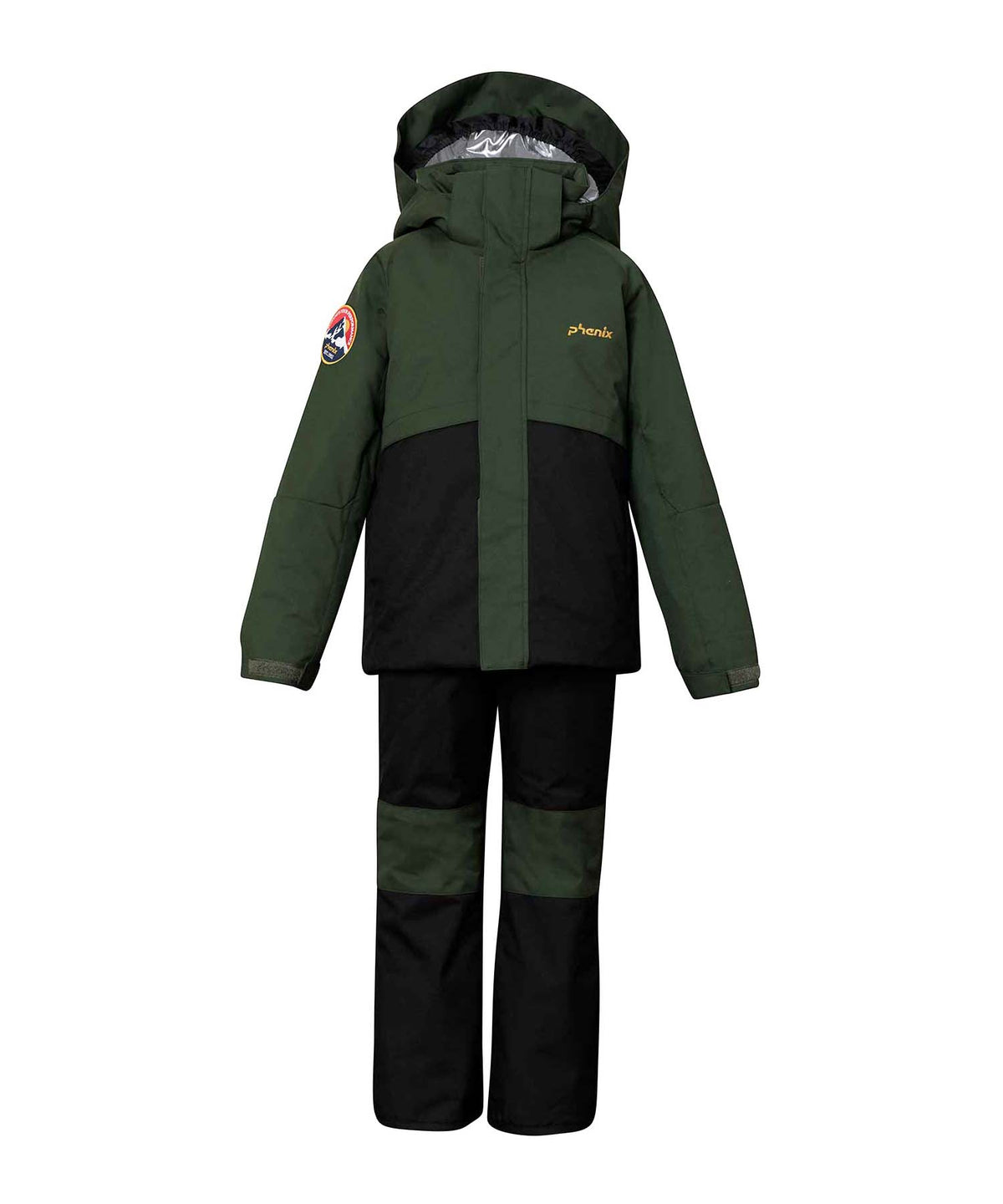 【KIDS/JUNIOR】子供用スキーウェア アウター上下セット ツーピース Horizon Junior Two-piece / Jr / 最大20cmサイズ調整可能 /phenixスキーウェア23AW