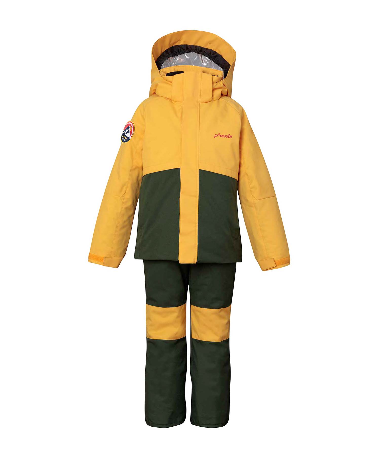 【KIDS/JUNIOR】子供用スキーウェア アウター上下セット ツーピース Horizon Junior Two-piece / Jr / 最大20cmサイズ調整可能 /phenixスキーウェア23AW