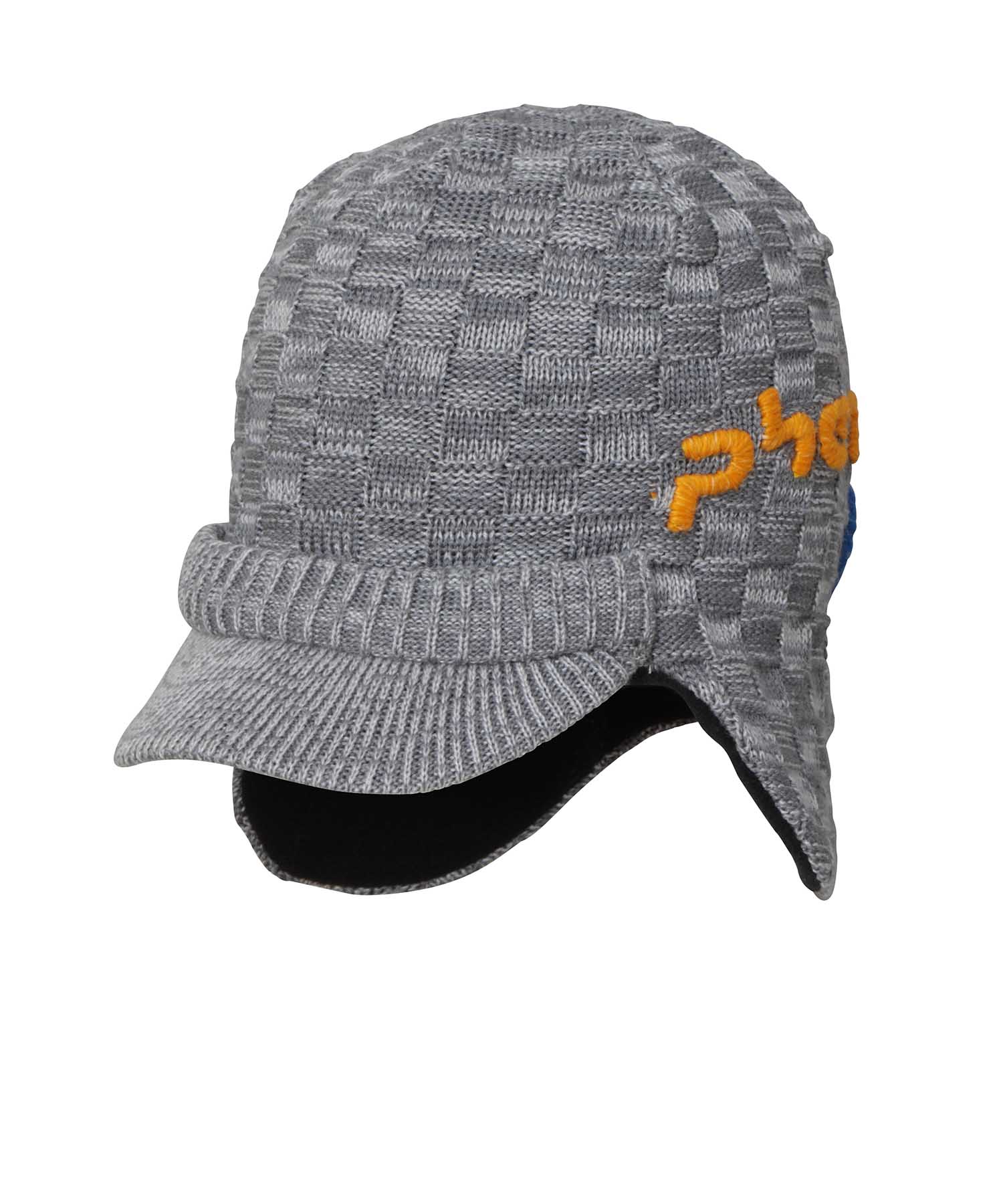 【KIDS/JUNIOR】子供用スキーウェア イヤーフラップニットハット 耳当て付き帽子 Maskman Earflap Knit Hat / Jr ACC /phenixスキーウェア23AW