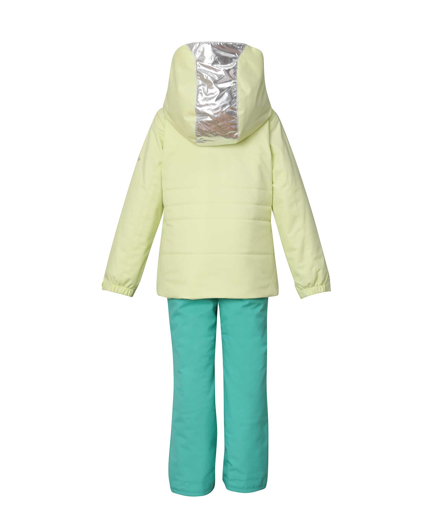 【KIDS/JUNIOR】子供用スキーウェア アウター上下セット ツーピース Snow White Junior Two-piece / Jr / 最大20cmサイズ調整可能 /phenixスキーウェア23AW