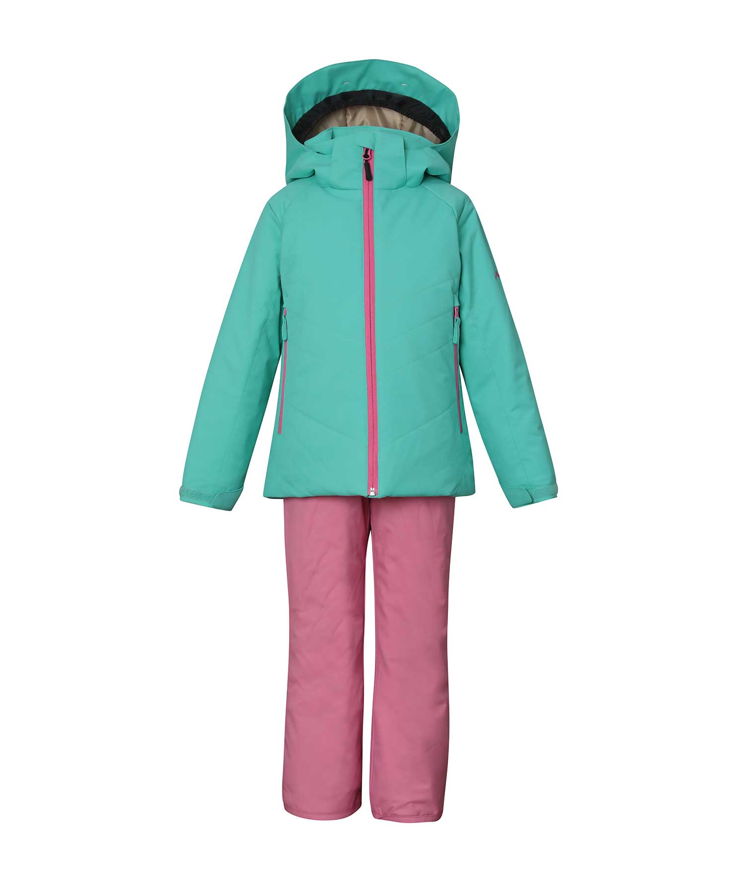 【KIDS/JUNIOR】子供用スキーウェア アウター上下セット ツーピース Snow White Junior Two-piece / Jr / 最大20cmサイズ調整可能 /phenixスキーウェア23AW