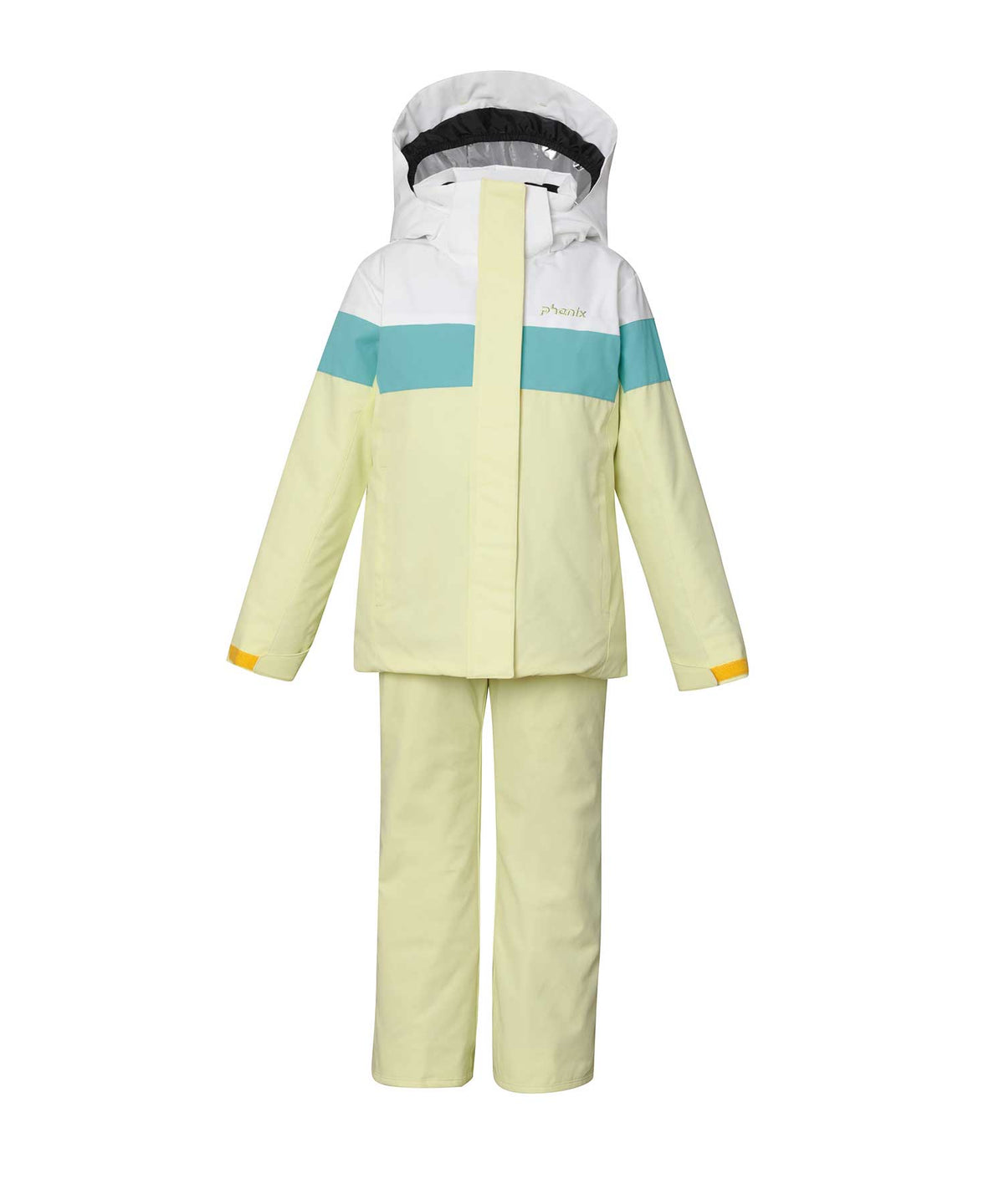 【KIDS/JUNIOR】子供用スキーウェア アウター上下セット ツーピース Ice Tiara Junior Two-piece / Jr / 最大20cmサイズ調整可能 /phenixスキーウェア23AW