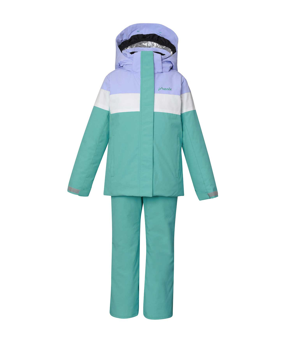 【KIDS/JUNIOR】子供用スキーウェア アウター上下セット ツーピース Ice Tiara Junior Two-piece / Jr / 最大20cmサイズ調整可能 /phenixスキーウェア23AW