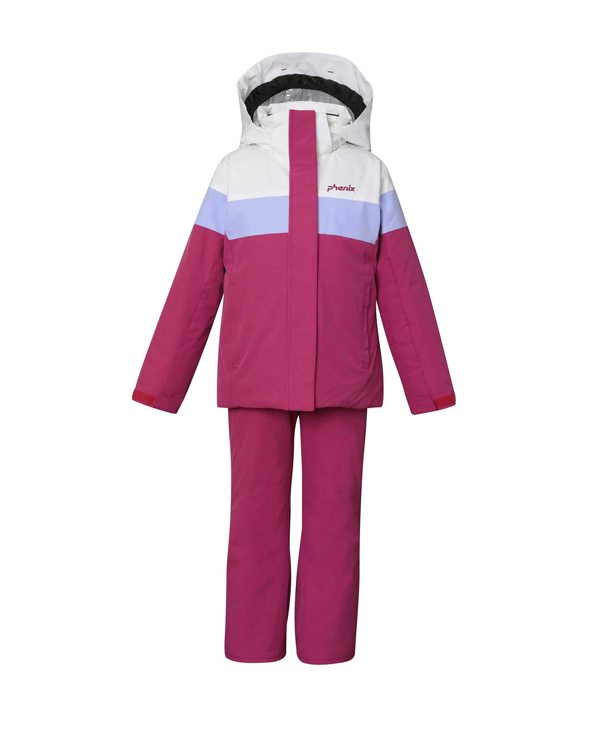 【KIDS/JUNIOR】子供用スキーウェア アウター上下セット ツーピース Ice Tiara Junior Two-piece / Jr / 最大20cmサイズ調整可能 /phenixスキーウェア23AW