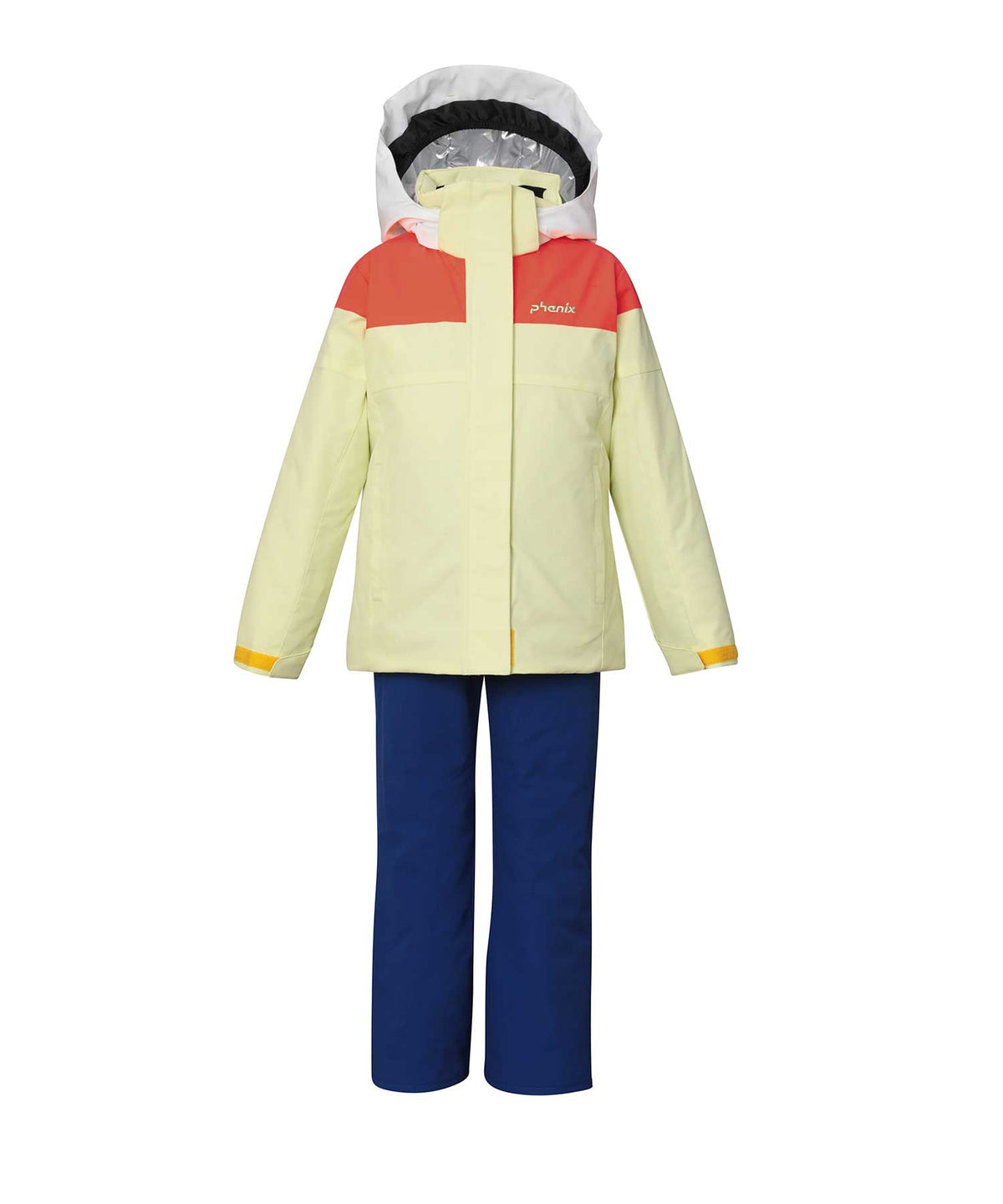 【KIDS/JUNIOR】子供用スキーウェア アウター上下セット ツーピース Ice Tiara Junior Two-piece / Jr / 最大20cmサイズ調整可能 /phenixスキーウェア23AW