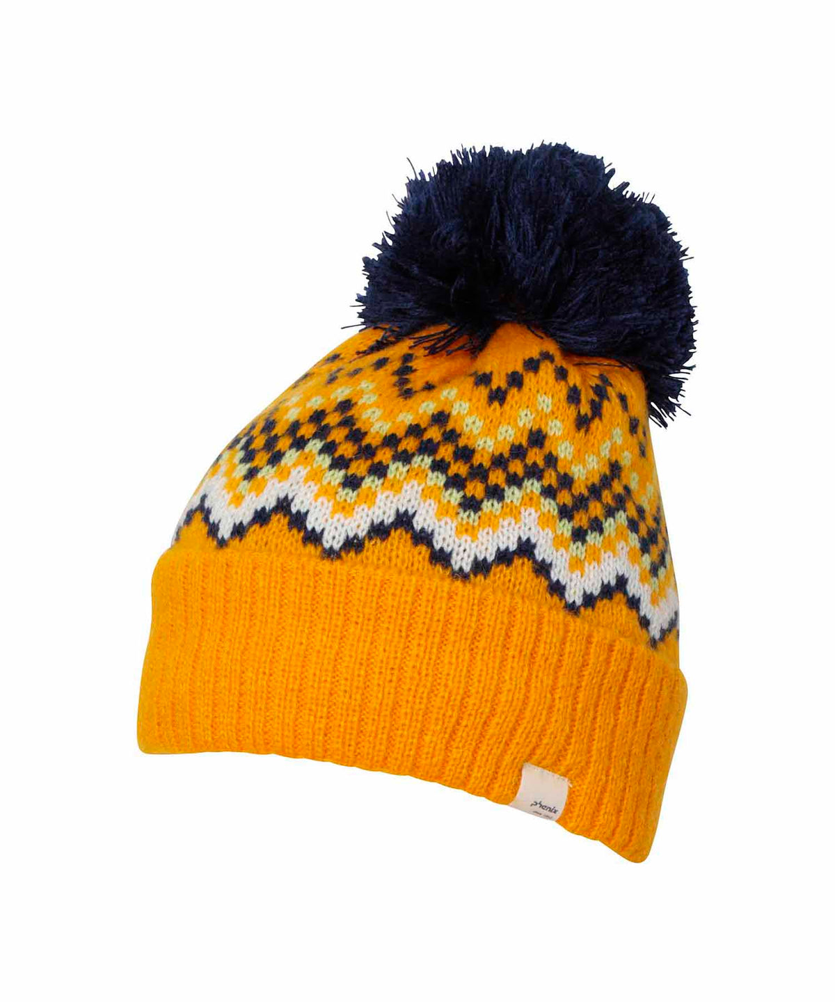【KIDS/JUNIOR】子供用スキーウェア ニットキャップ Mix Border Junior Knit Hat / Jr ACC /phenixスキーウェア23AW