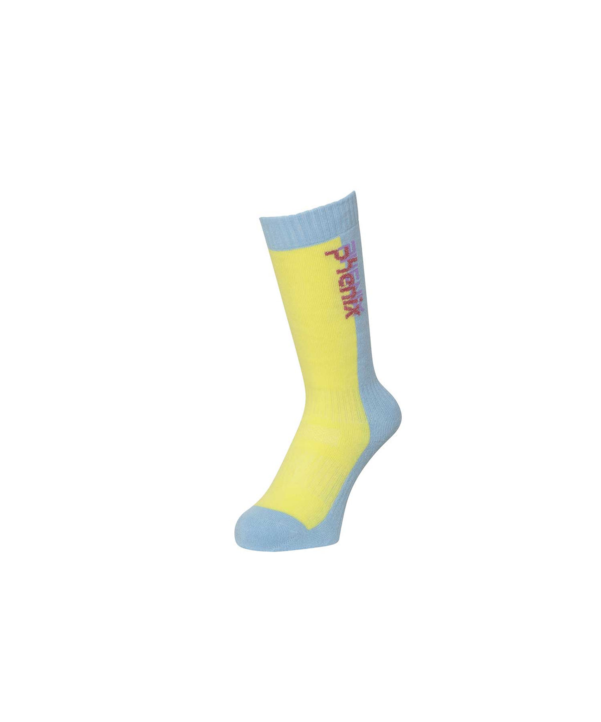 【KIDS/JUNIOR】子供用スキーソックス Fancy Color Junior Socks / Jr ACC /phenixスキーウェア23AW
