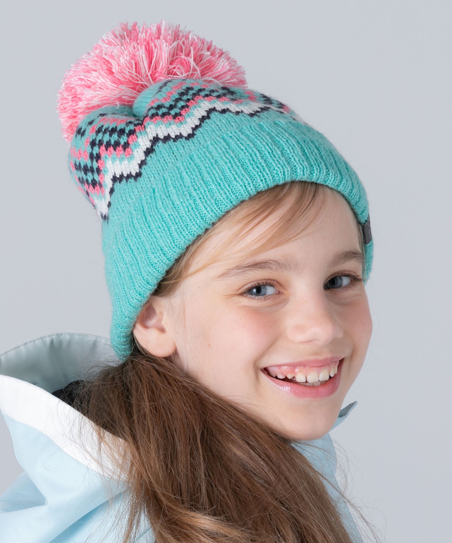 【KIDS/JUNIOR】Mix Border Watch Hat ミックスボーダージュニアニットハット /phenixスキーウェア 25AW