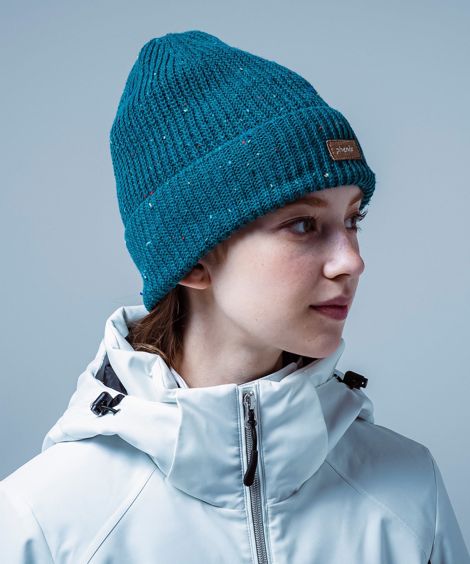【WOMENS】 Mix Nep Watch Hat ミックスネップニットハット /phenixスキーウェア 25AW