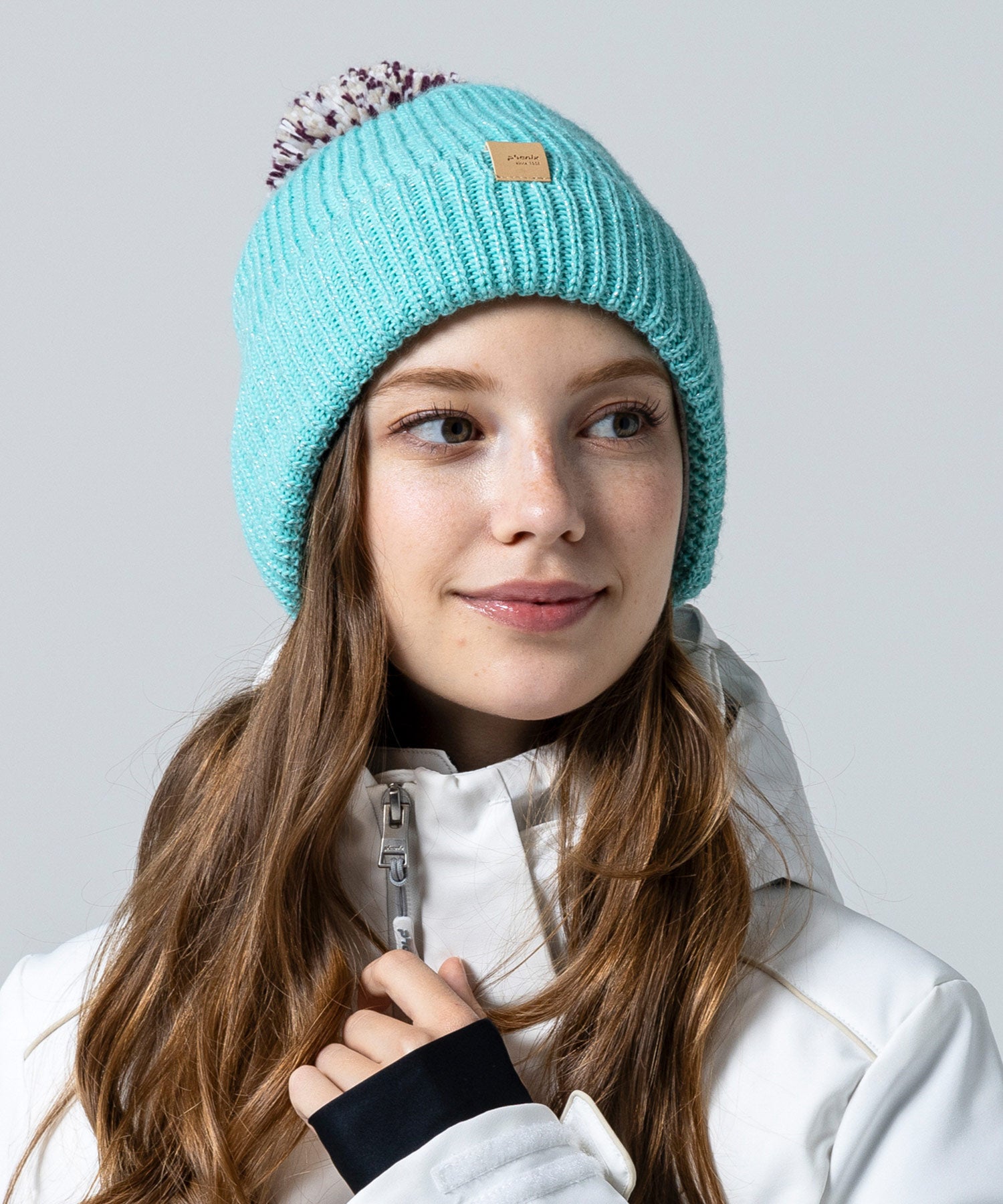 【WOMENS】 Mix Pompon Bright Watch Hat ミックスポンポンブライトニットハット /phenixスキーウェア 25AW