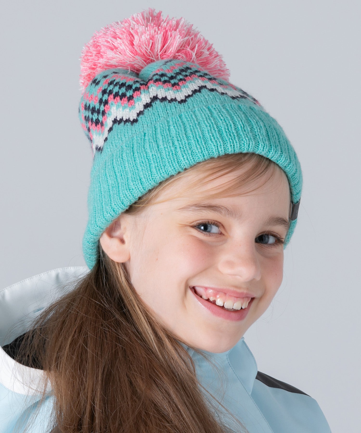 【KIDS/JUNIOR】Mix Border Watch Hat ミックスボーダージュニアニットハット /phenixスキーウェア 25AW